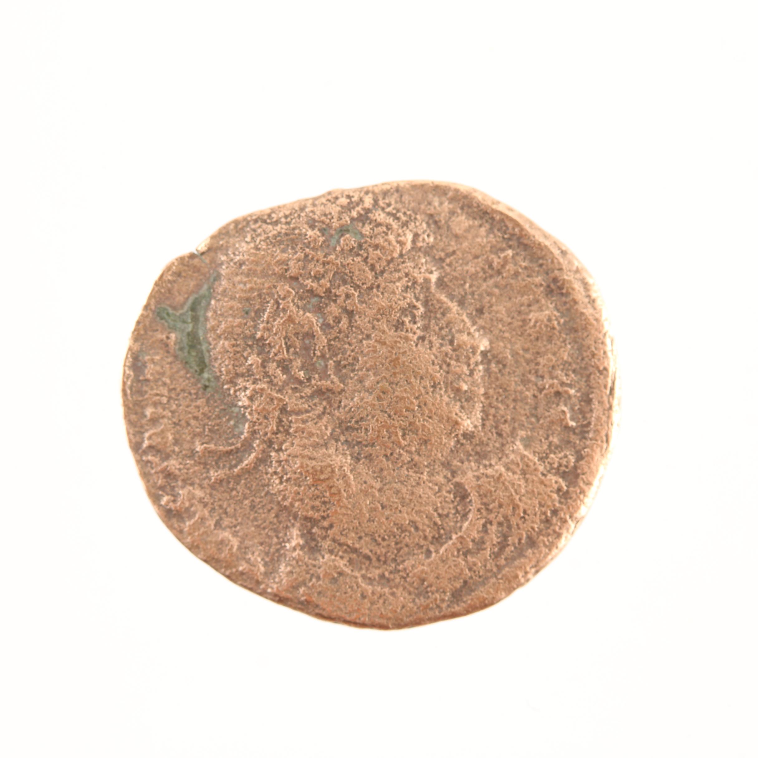 Ten Ancient Roman Imperial Bronze Coins from Constantine the Great's Era