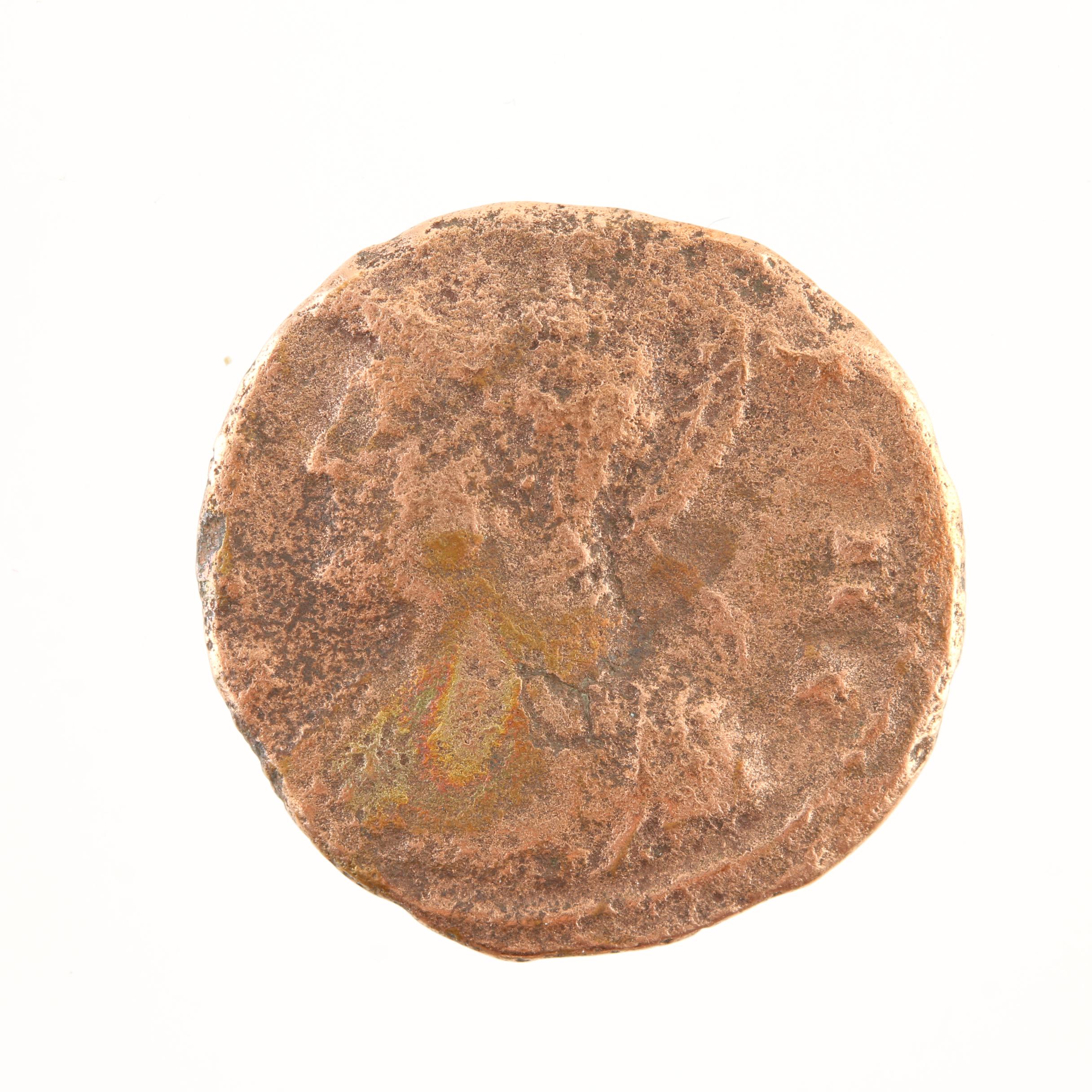 Ten Ancient Roman Imperial Bronze Coins from Constantine the Great's Era