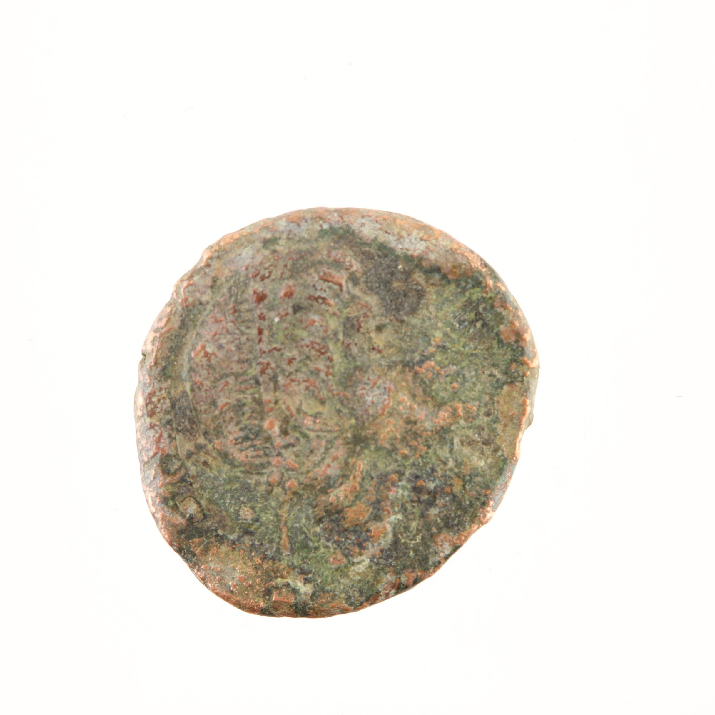 Ten Ancient Roman Imperial Bronze Coins from Constantine the Great's Era