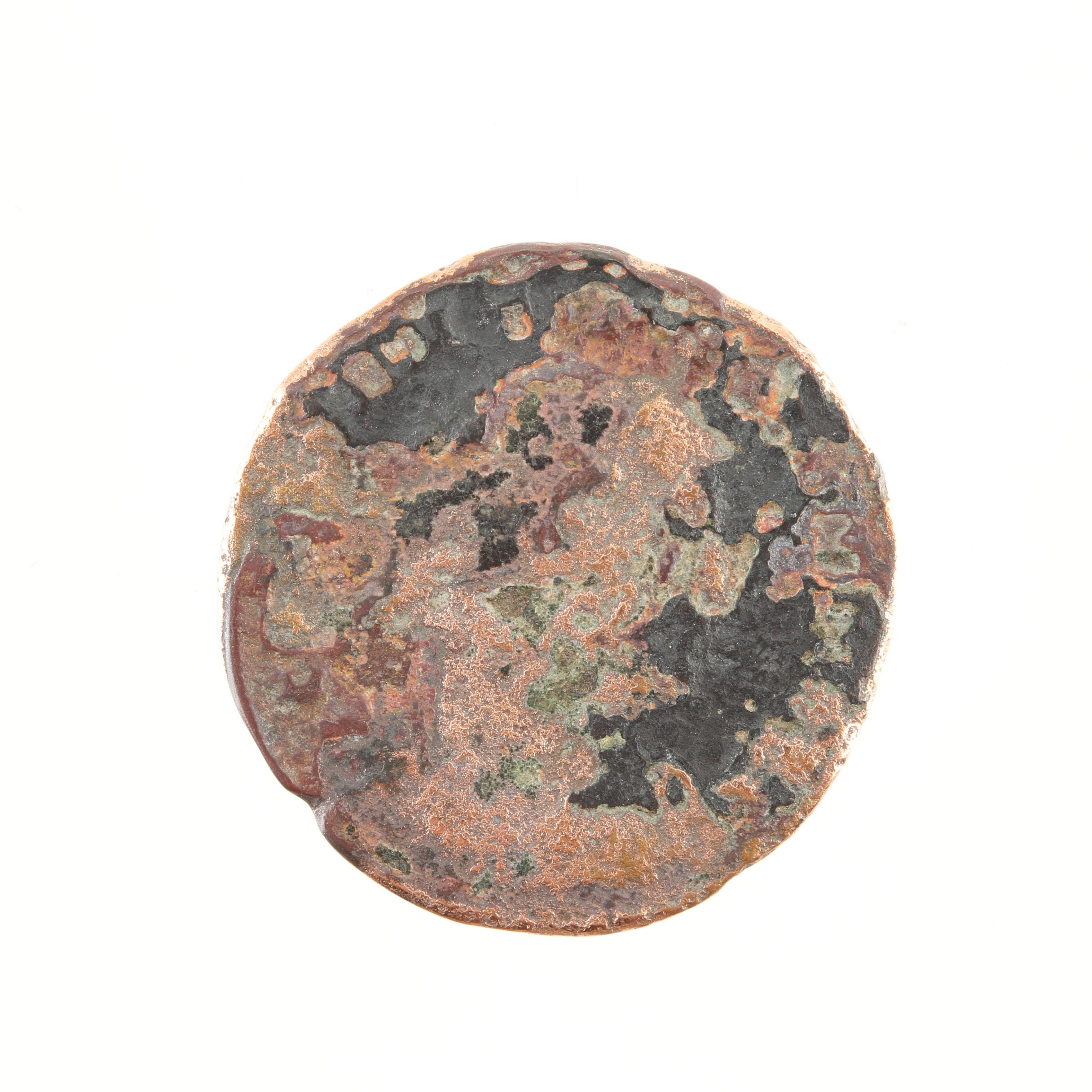 Ten Ancient Roman Imperial Bronze Coins from Constantine the Great's Era