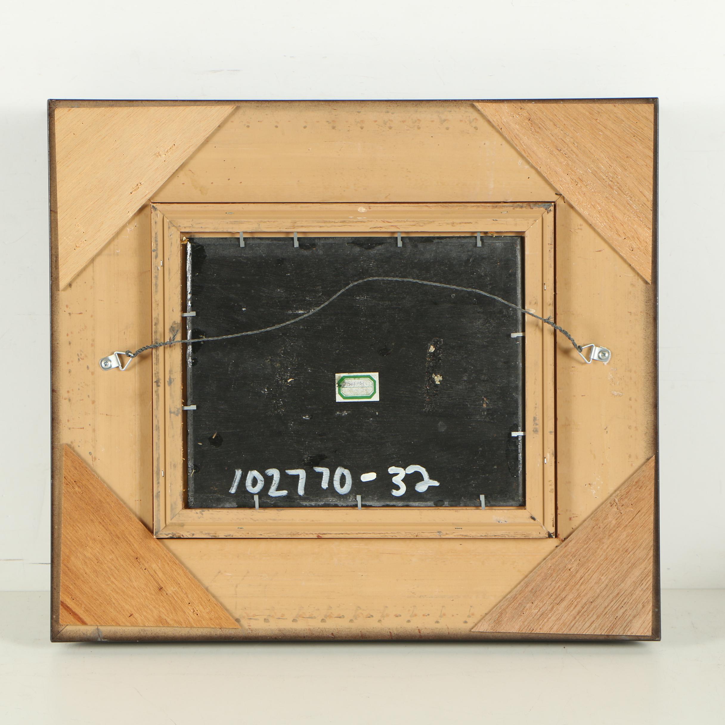 Henry Oil Painting of Ships at Sea