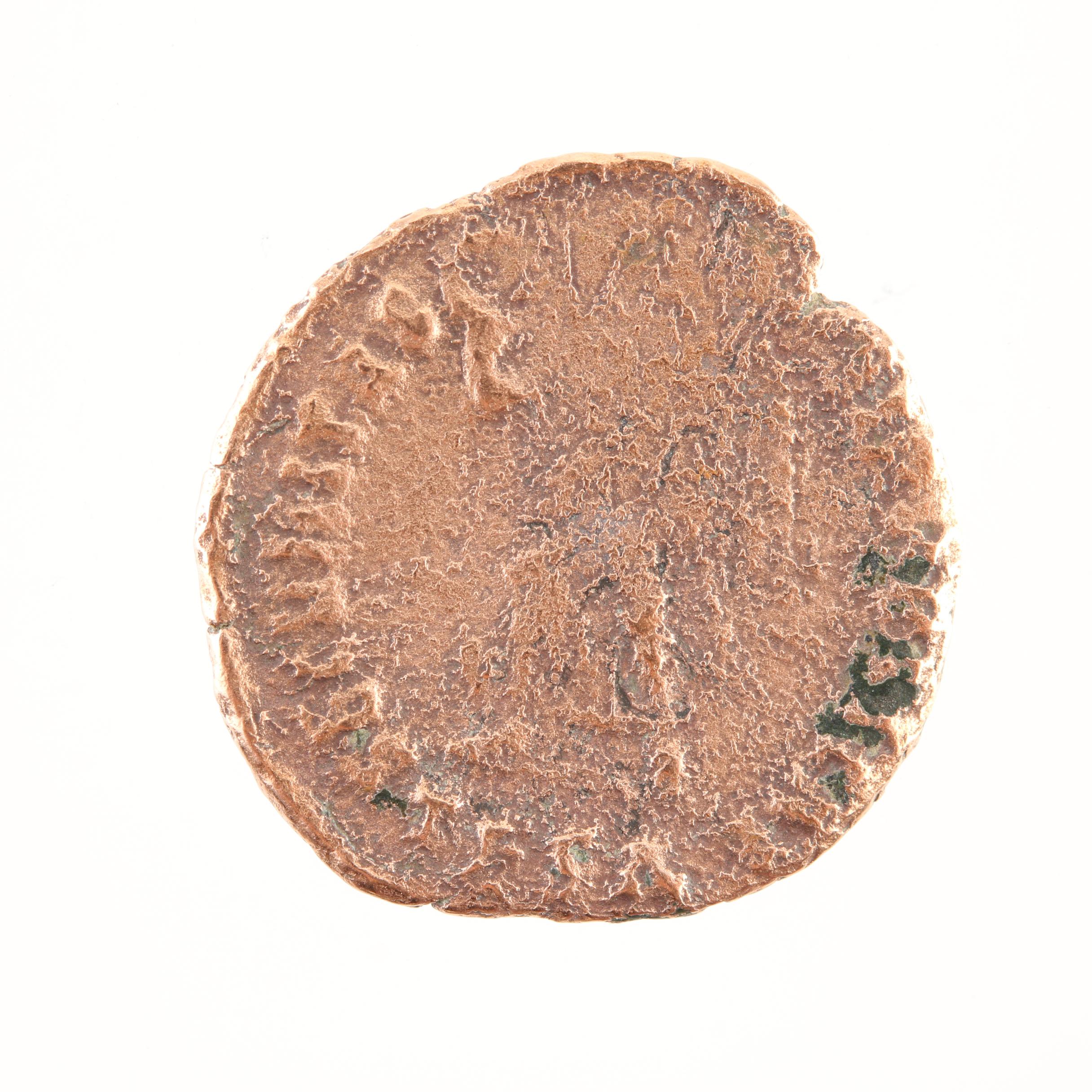 Ten Ancient Roman Imperial Bronze Coins from Constantine the Great's Era