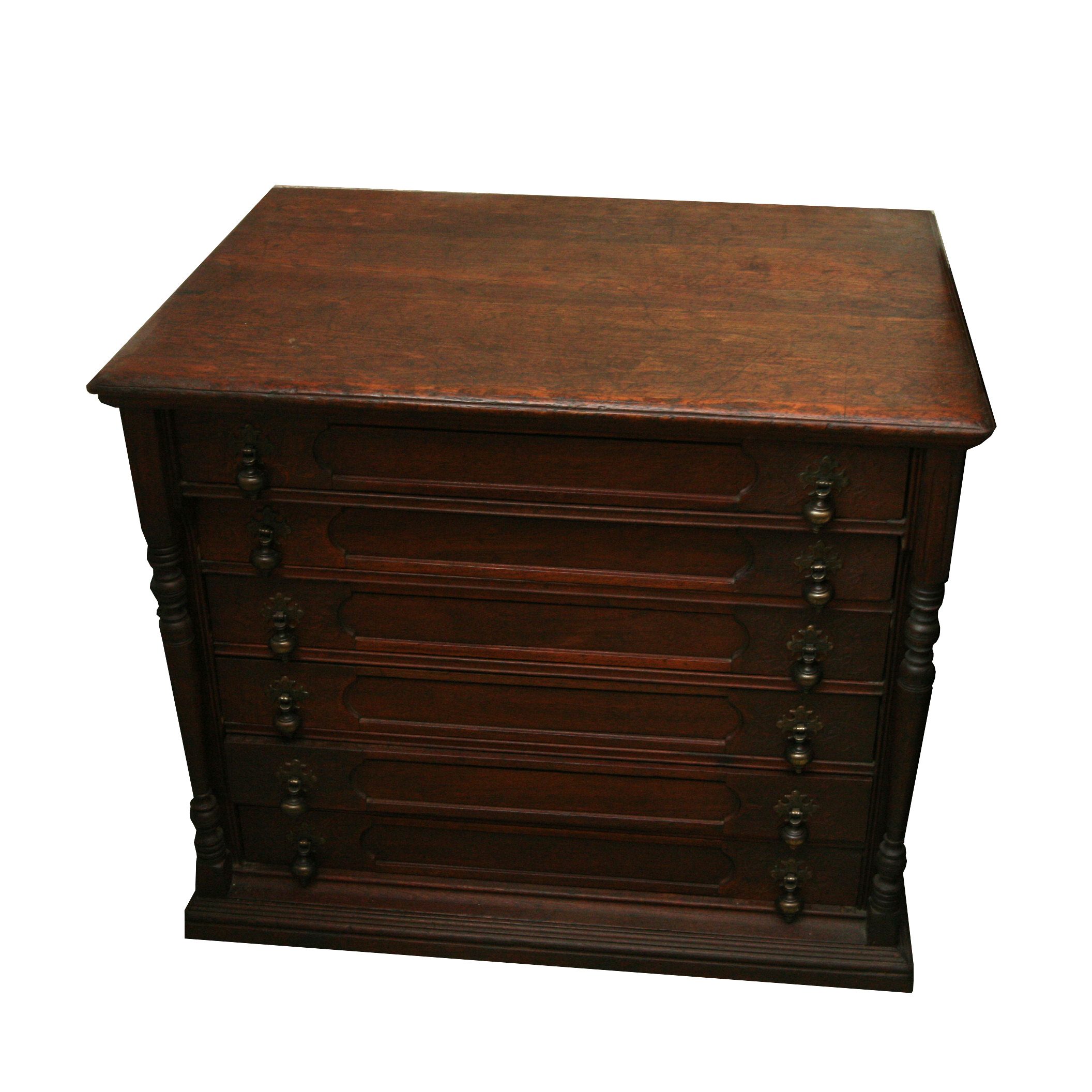 Antique Victorian Walnut Chest of Drawers