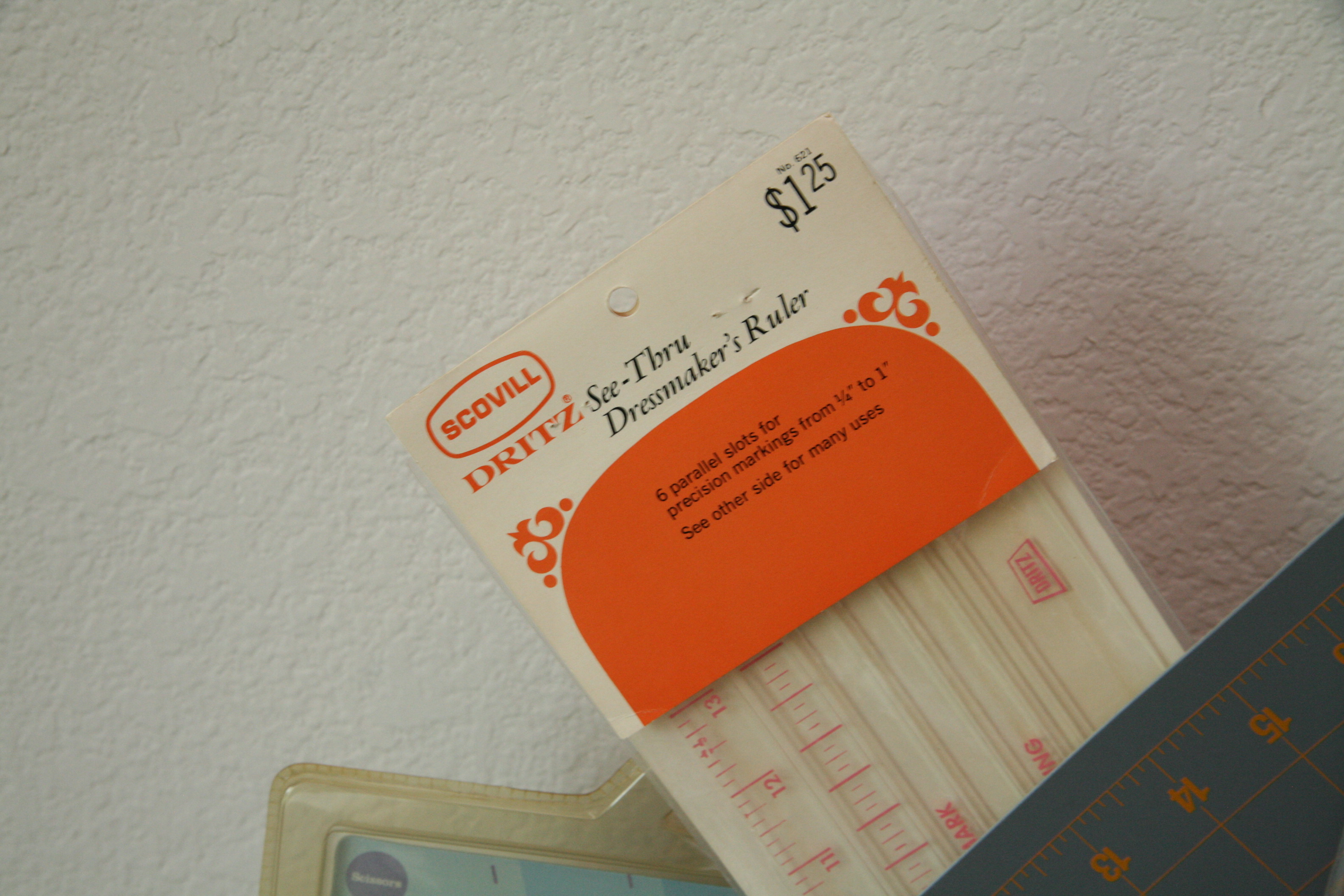 Spools of Thread, Scissors and Other Sewing Supplies