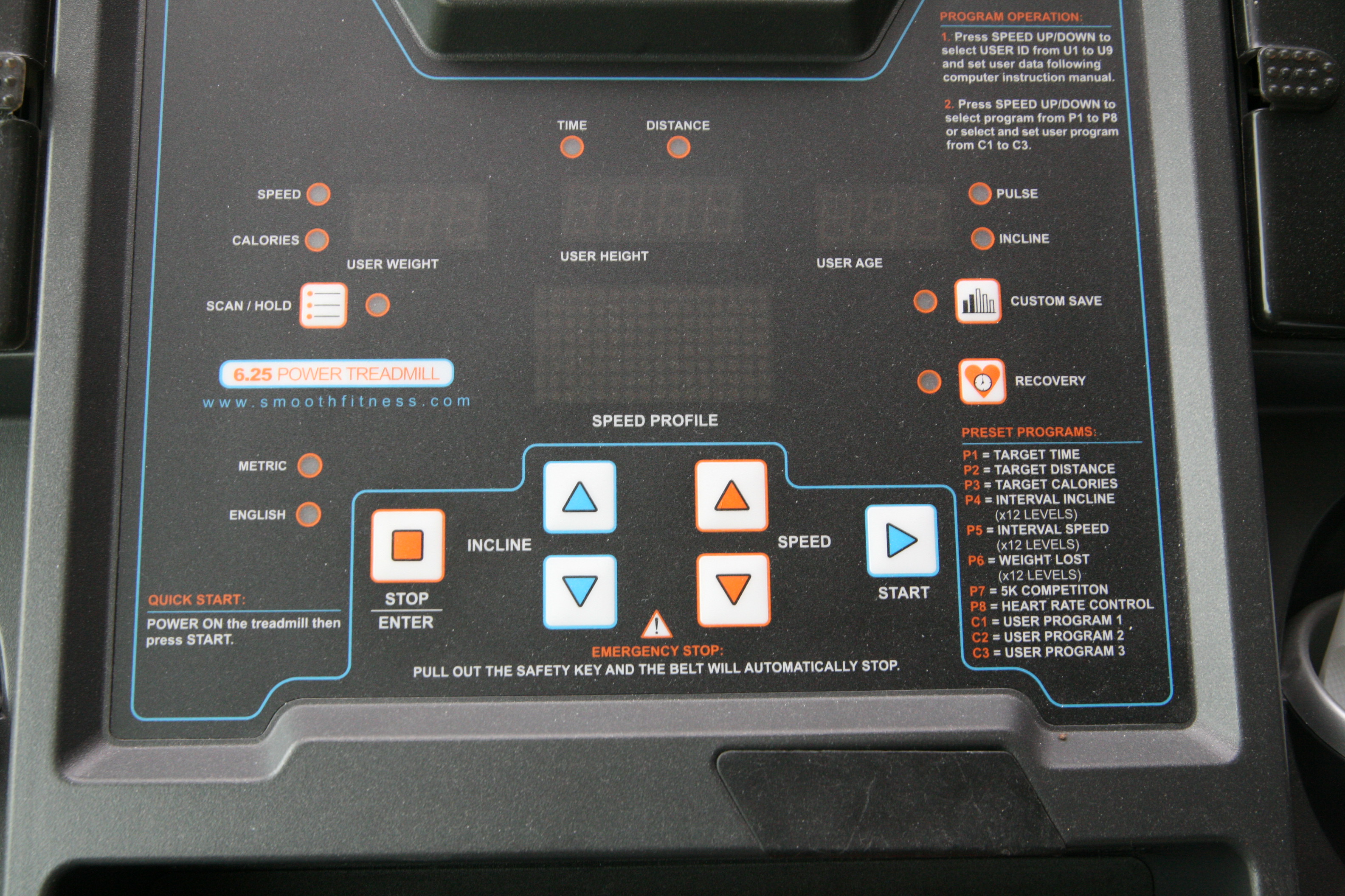 Smooth Fitness Treadmill