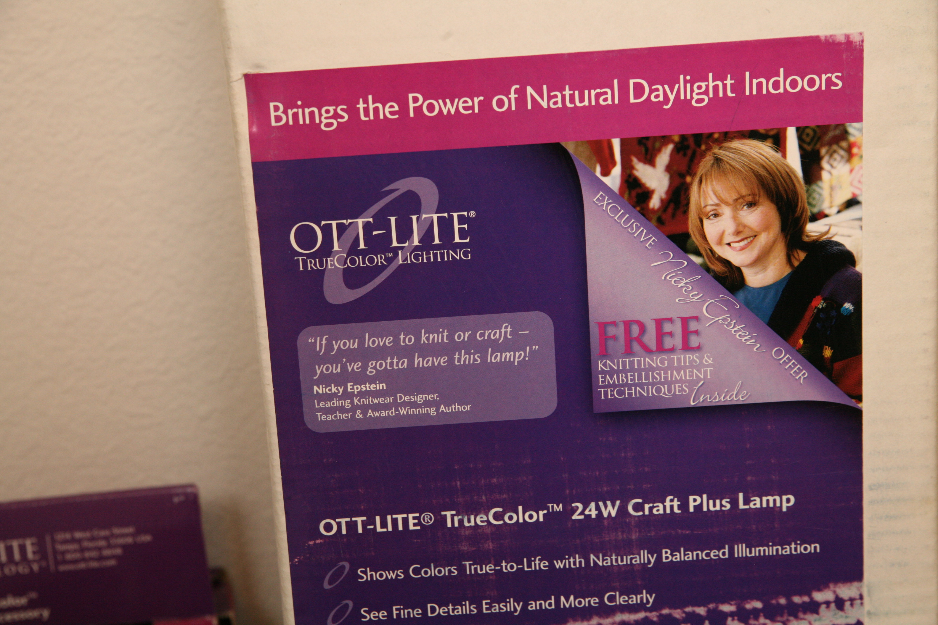 Ott-Light and Daylight Company Crafting and Needlework Lights