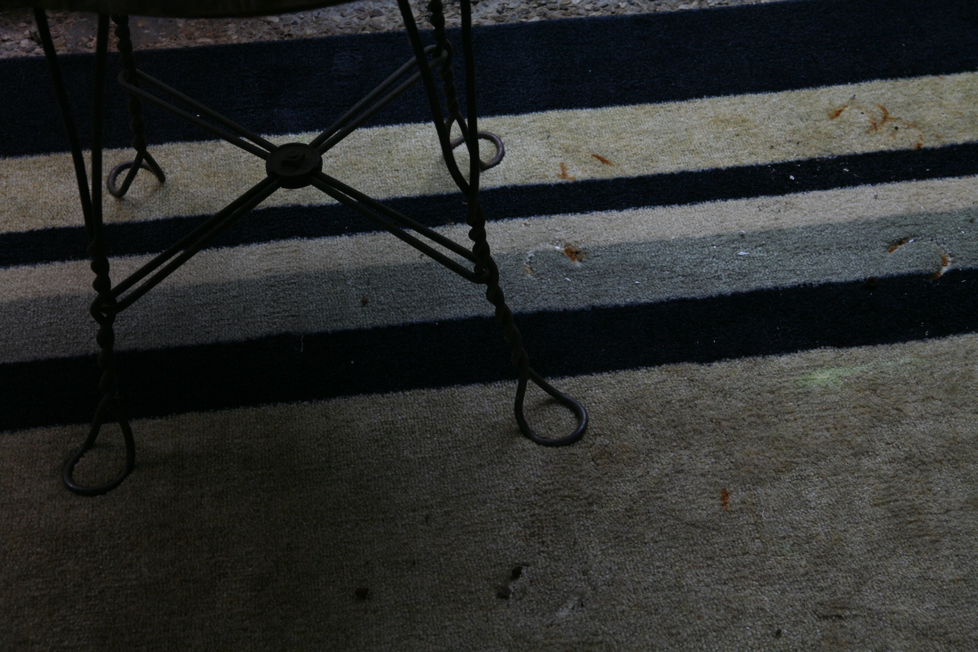 Petrified Wood Top Side Table
