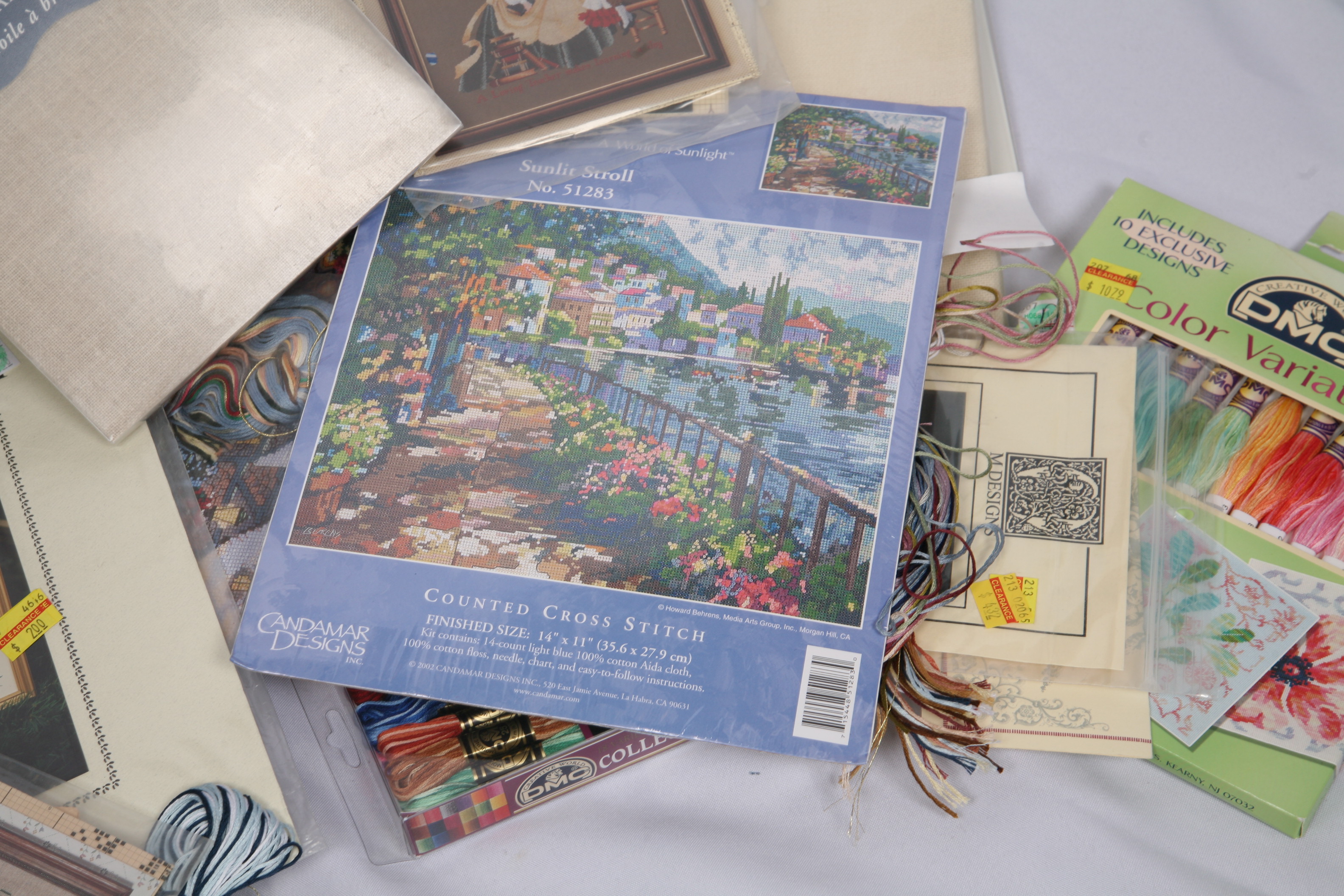 Cross-Stitch Patterns and Carrying Bag