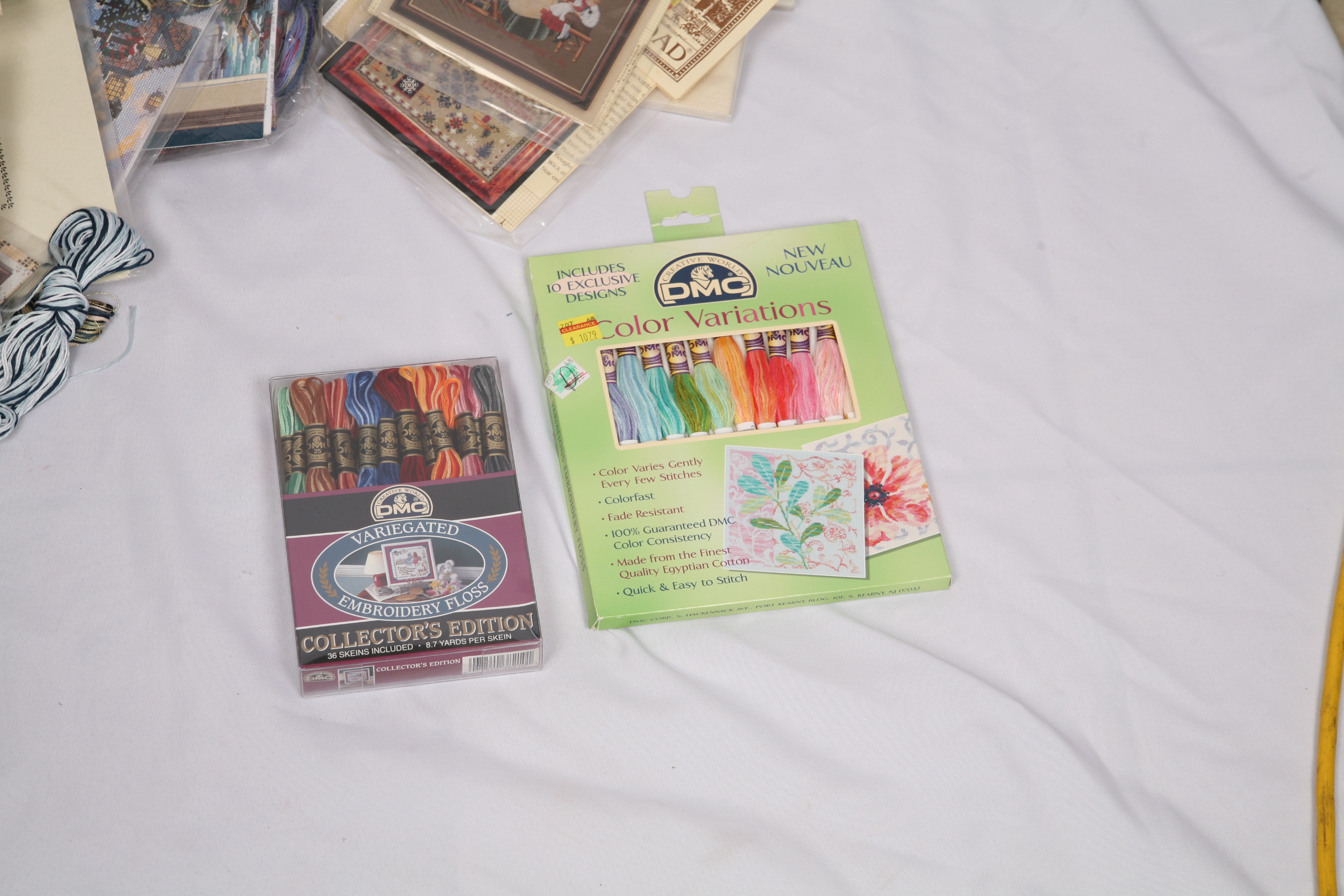 Cross-Stitch Patterns and Carrying Bag