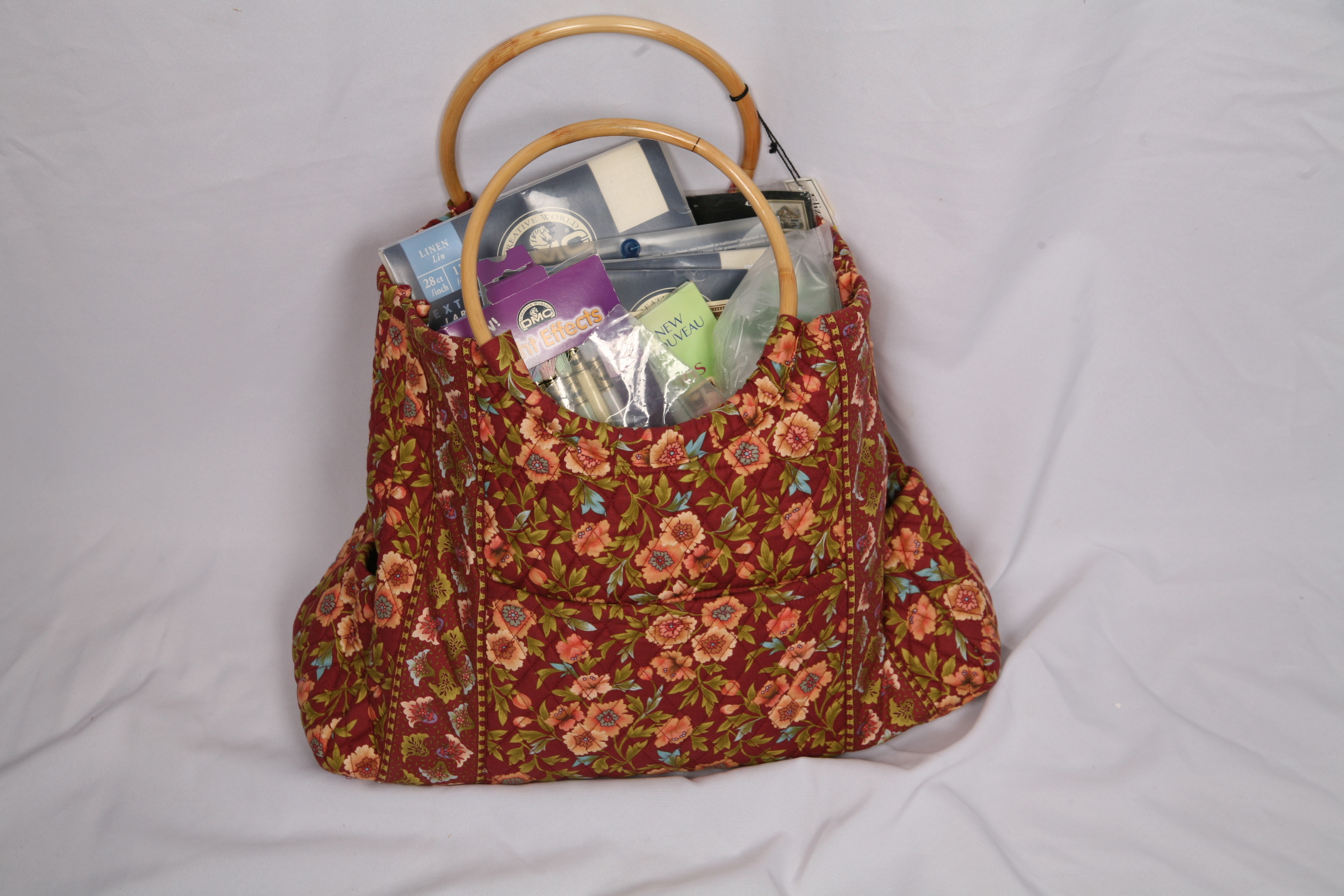Cross-Stitch Patterns and Carrying Bag