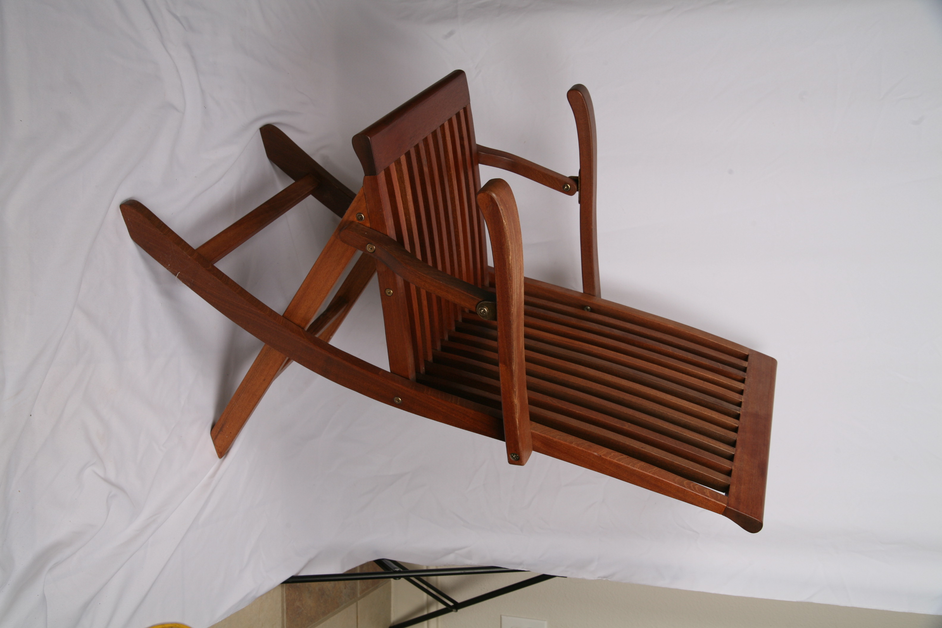 Folding Teak Patio Chair