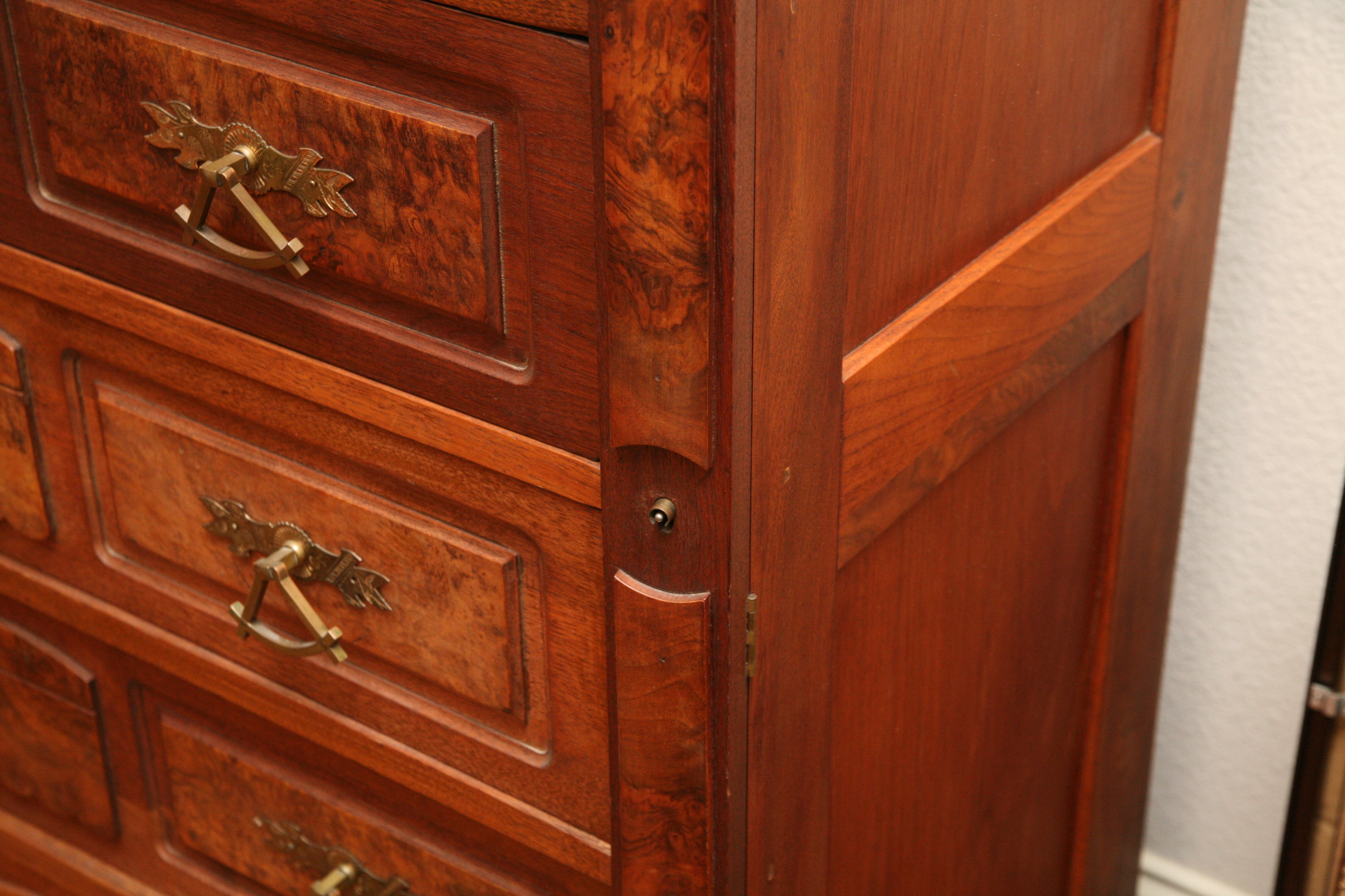 Ghulam Mustafa Watercolor Painting "Moon Behind Pines"