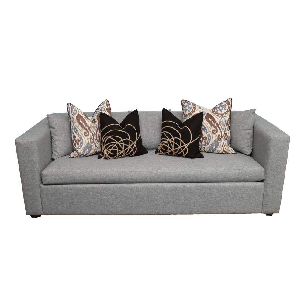 Modern Gray Sleeper Sofa