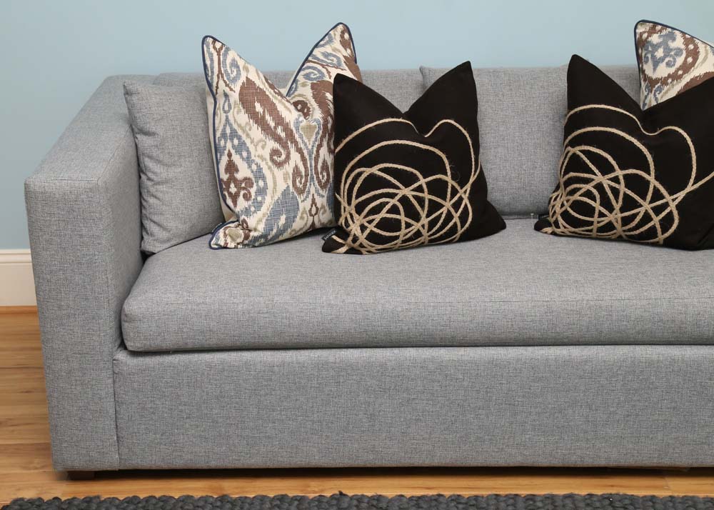 Modern Gray Sleeper Sofa