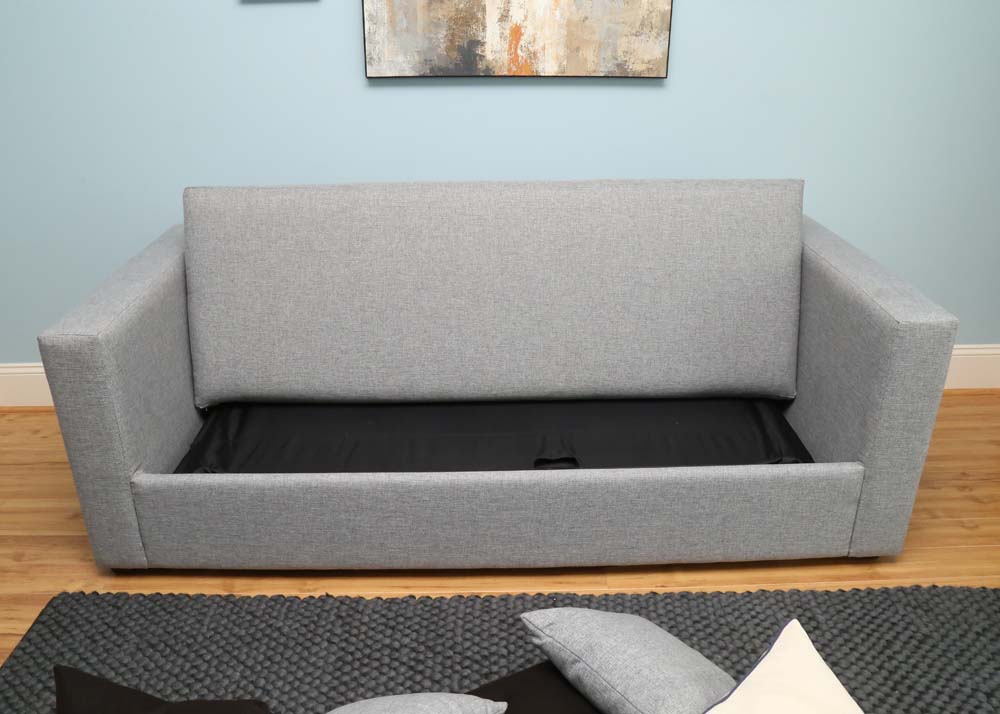 Modern Gray Sleeper Sofa