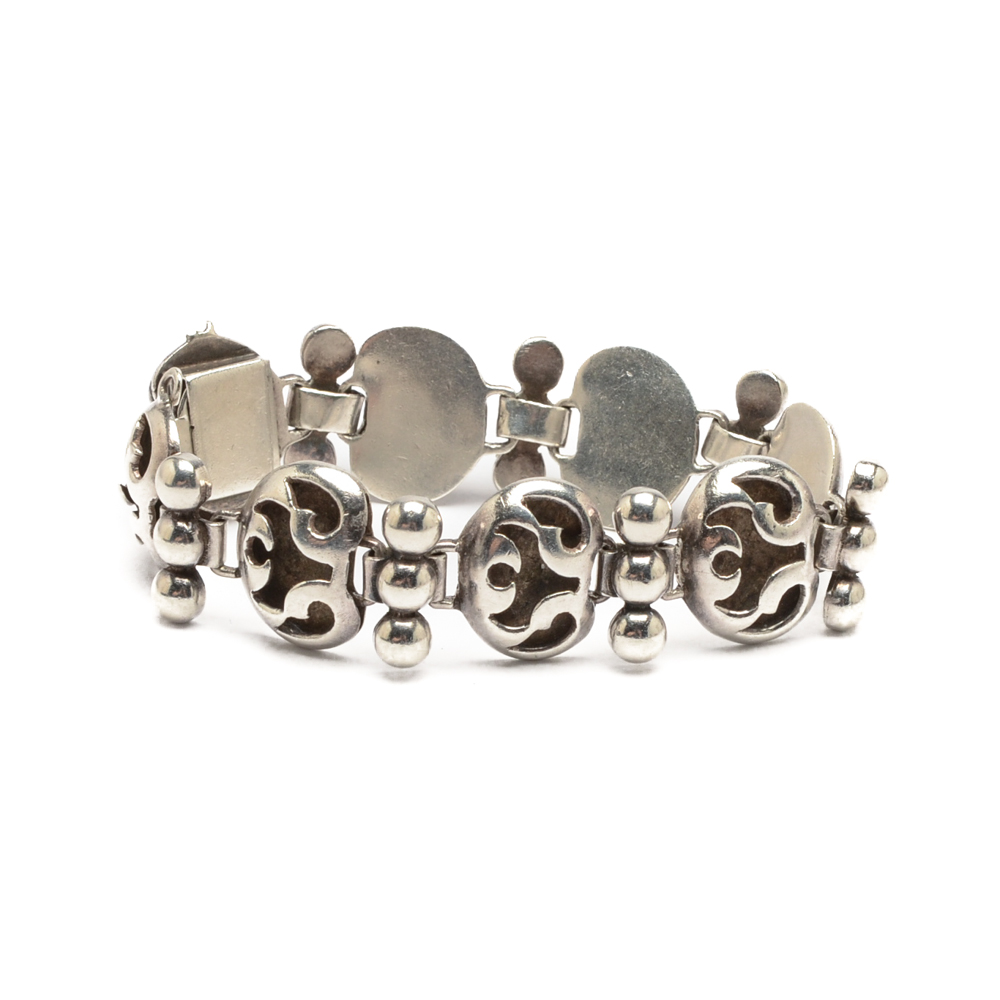 Vintage Sterling Silver "Ana Brilanti" Bracelet