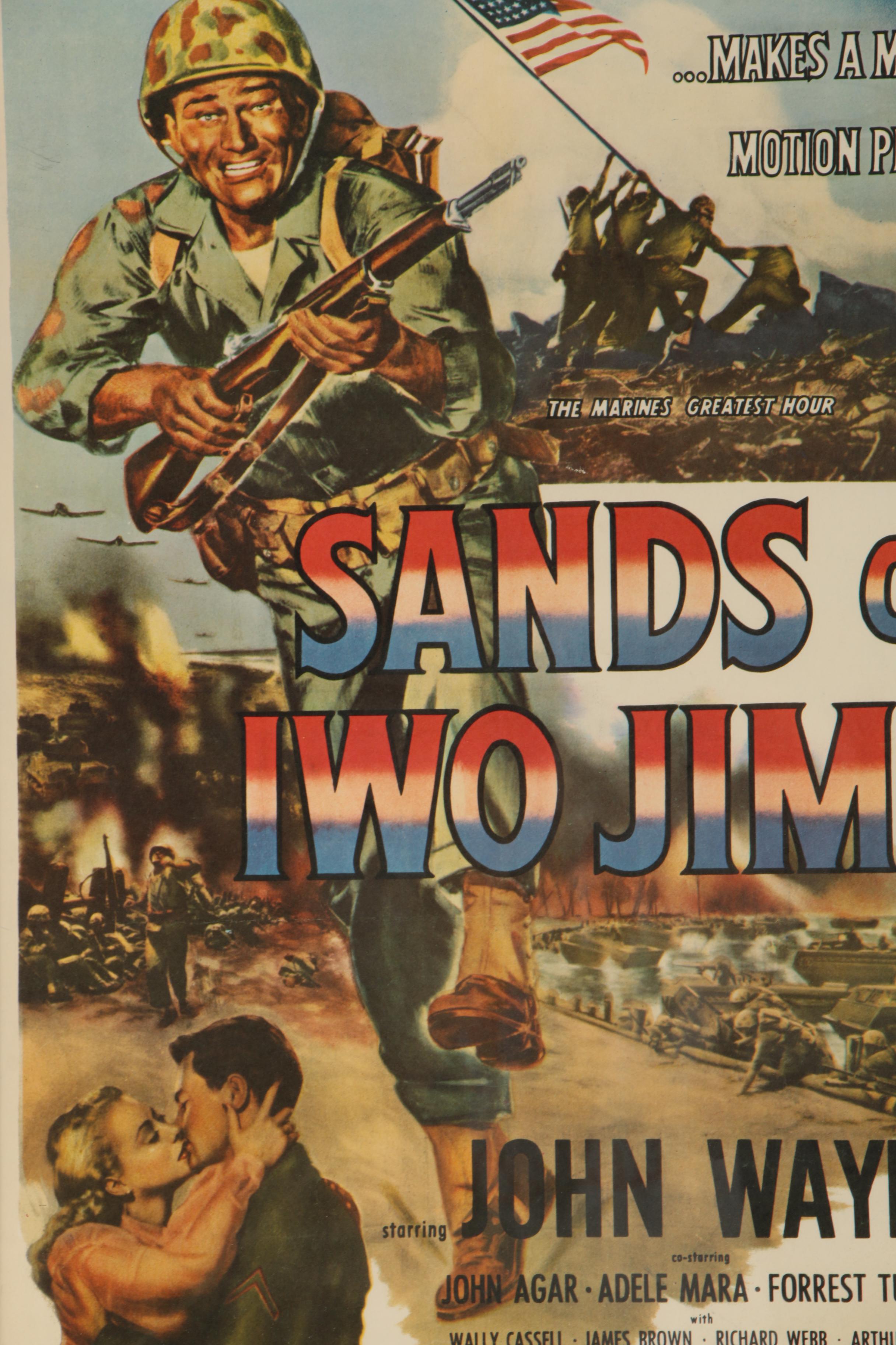 Movie Poster "Sands of Iwo Jima"