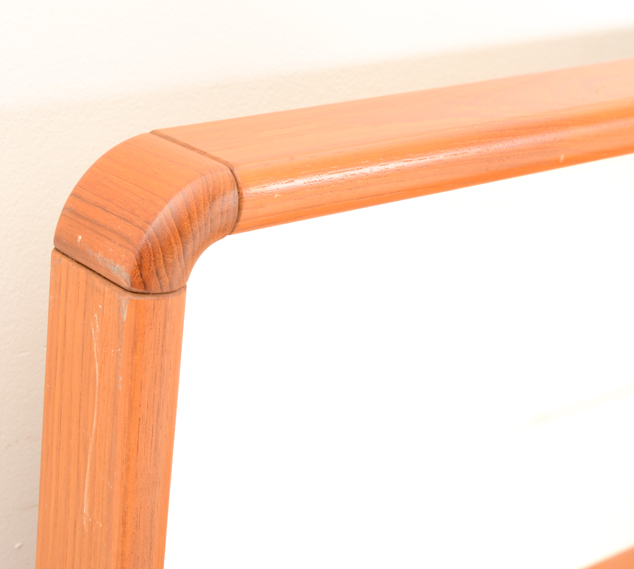 Danish Modern Teak Dresser and Wall Mirror