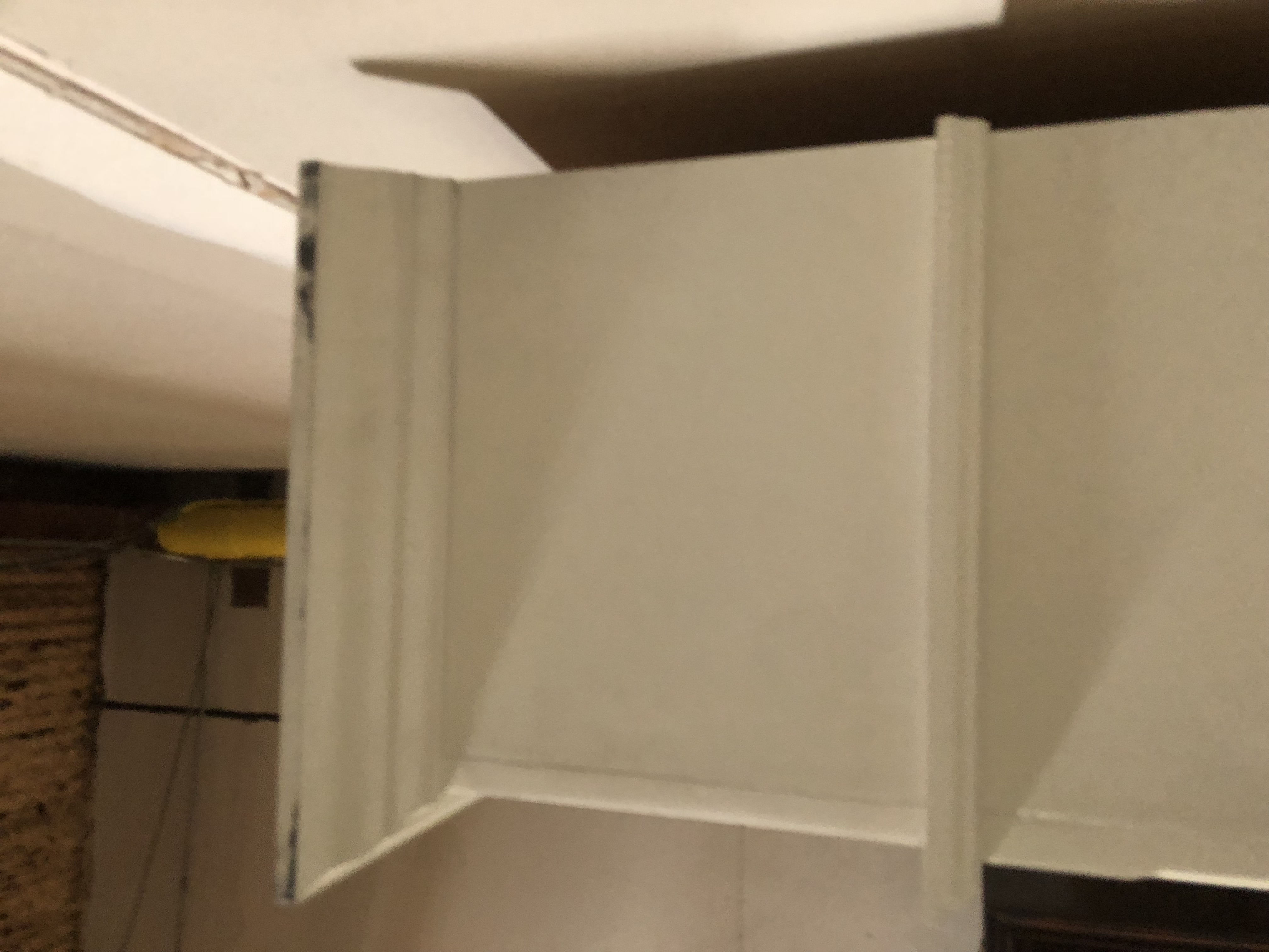 Contemporary White Painted Bookcase