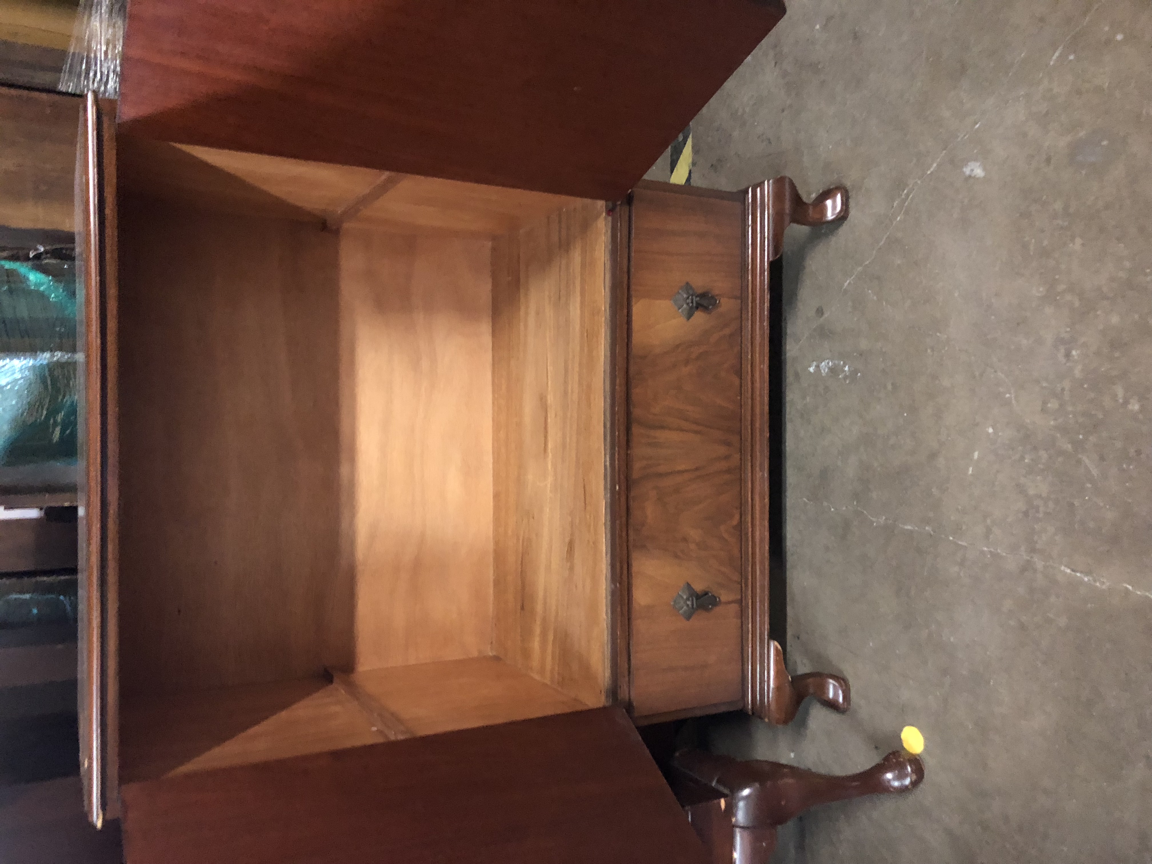 Vintage Art Deco Walnut Cabinet by Waring & Gillow