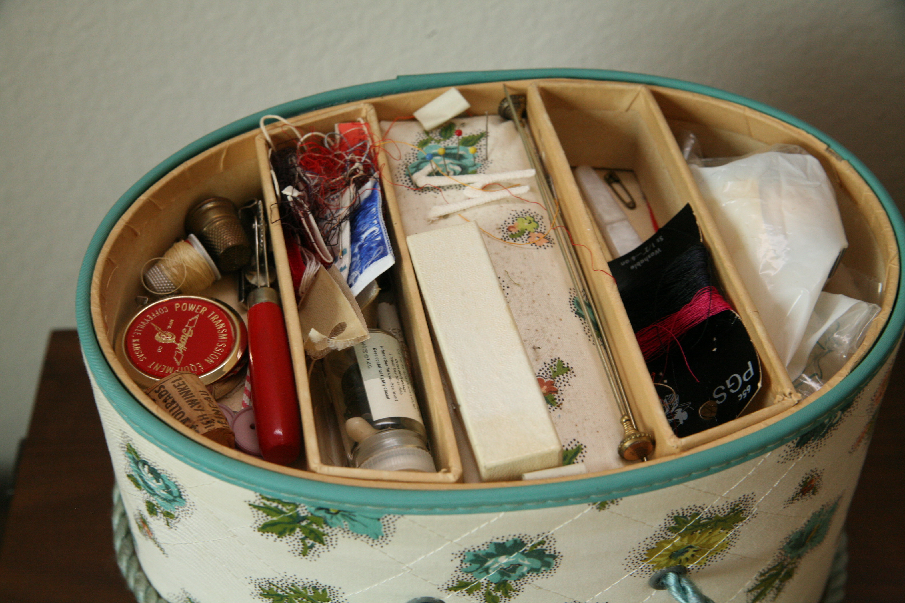 Elna "Carina" Electronic Sewing Machine and Knee Hole Sewing Table