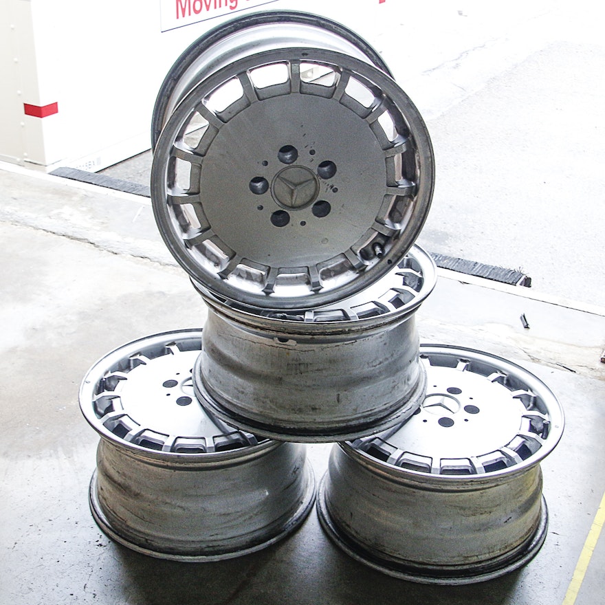 Mercedes-Benz Five-Lug Fifteen-Hole Alloy Rims