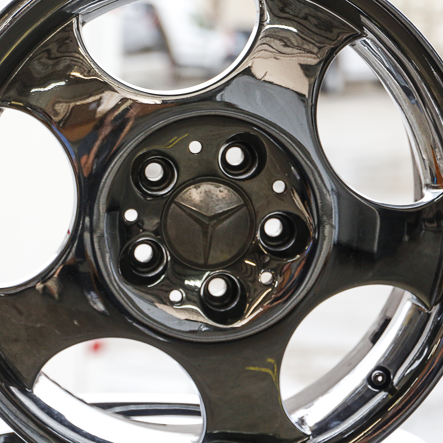 Mercedes-Benz Five Lug Polished Alloy Rims