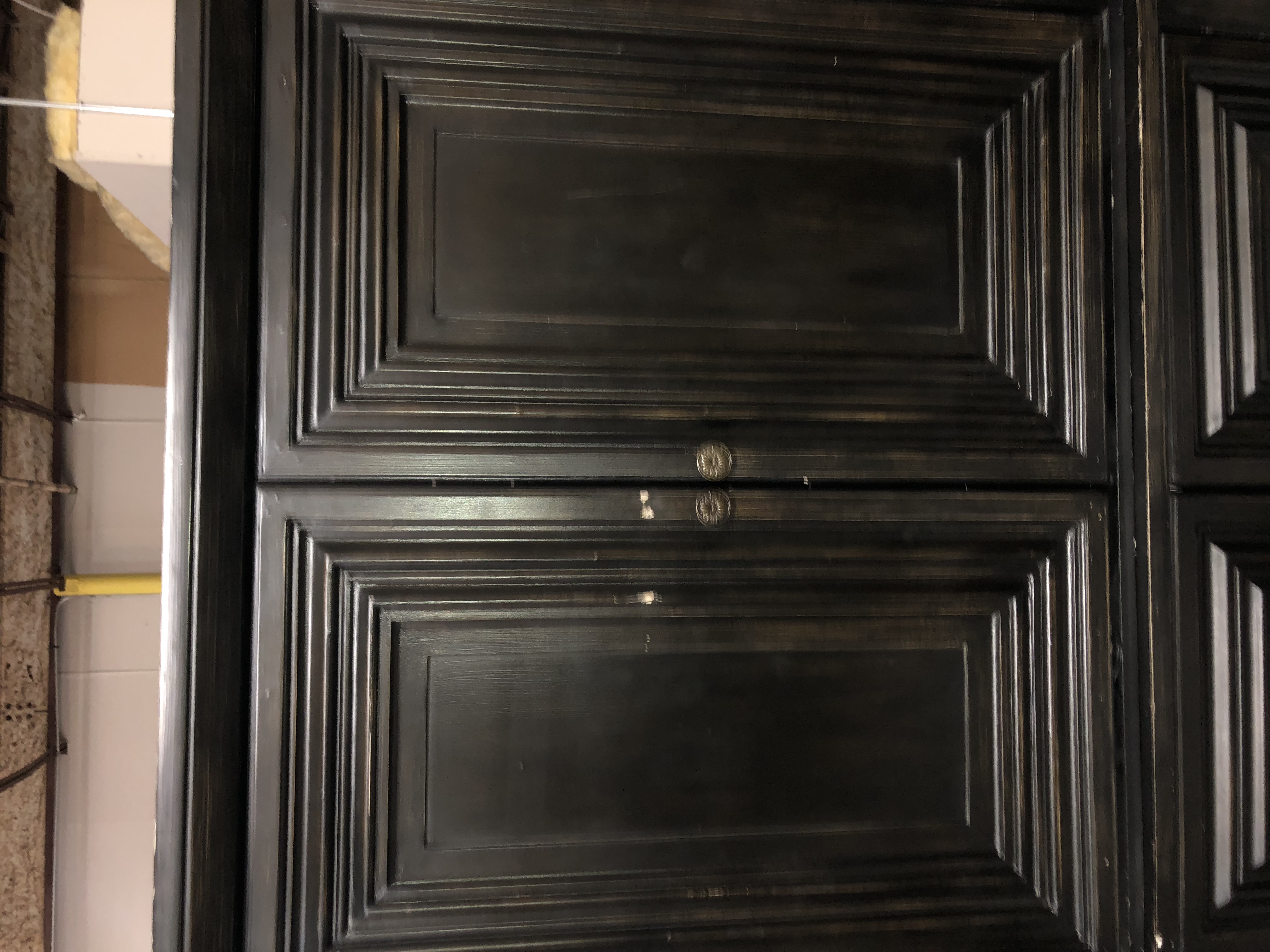 Espresso Colored Entertainment Cabinet