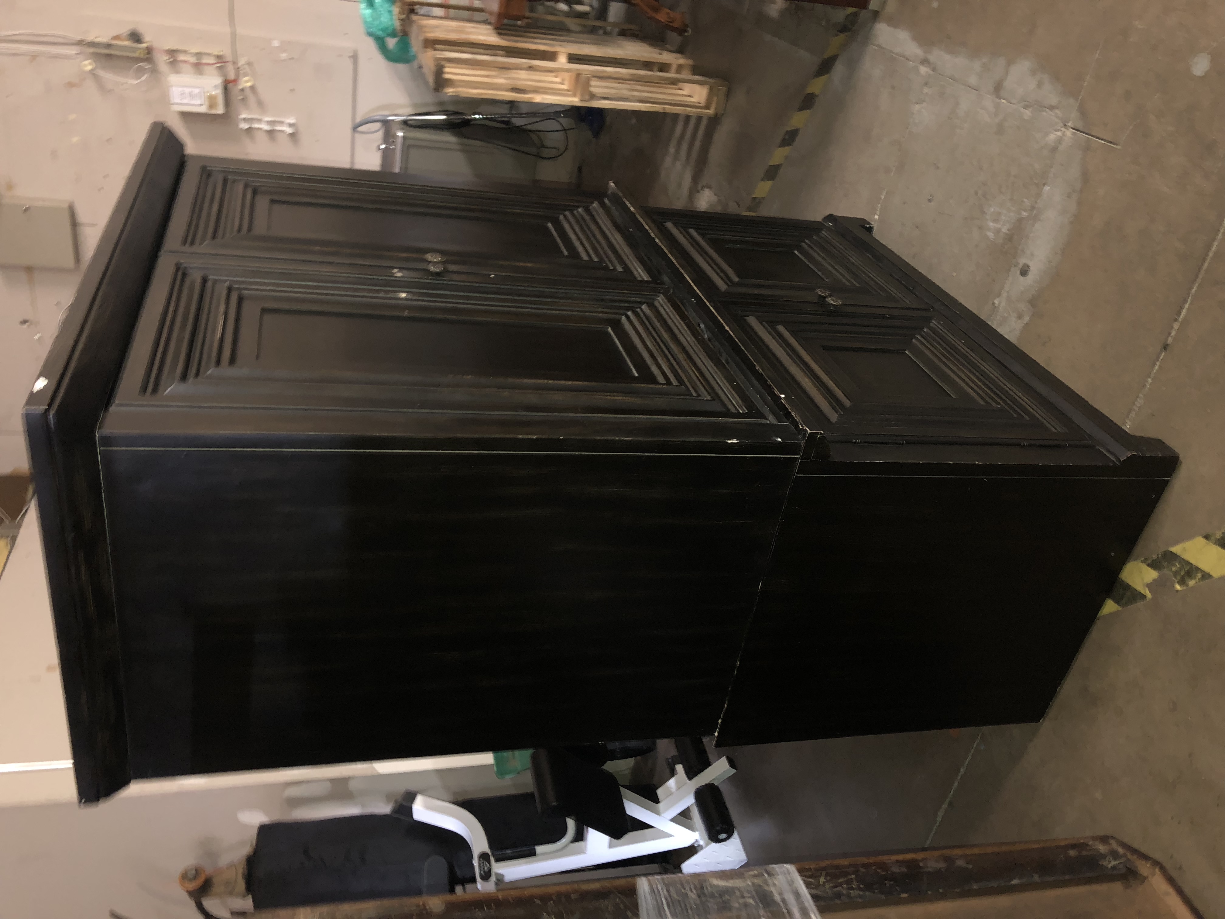 Espresso Colored Entertainment Cabinet