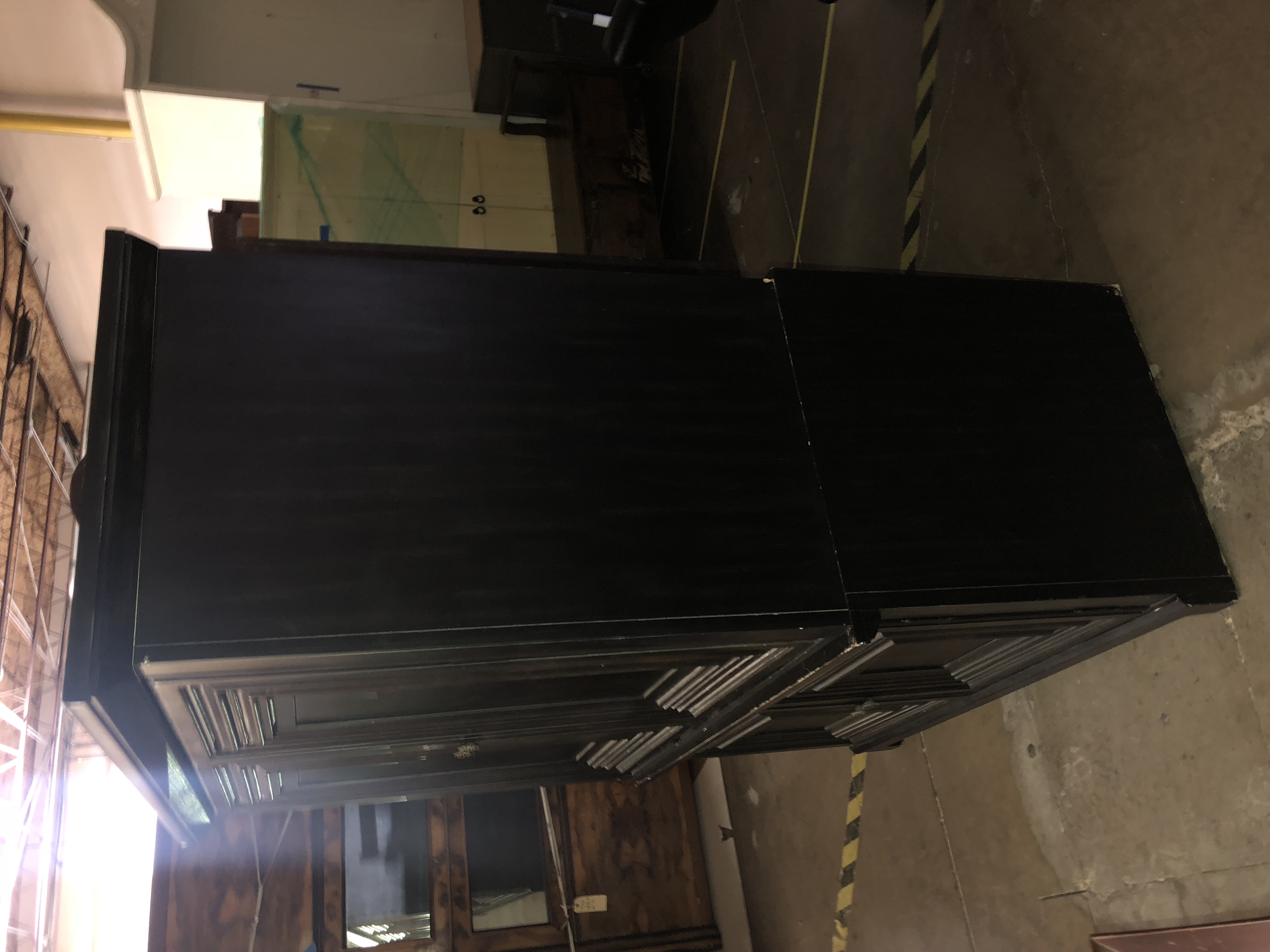 Espresso Colored Entertainment Cabinet