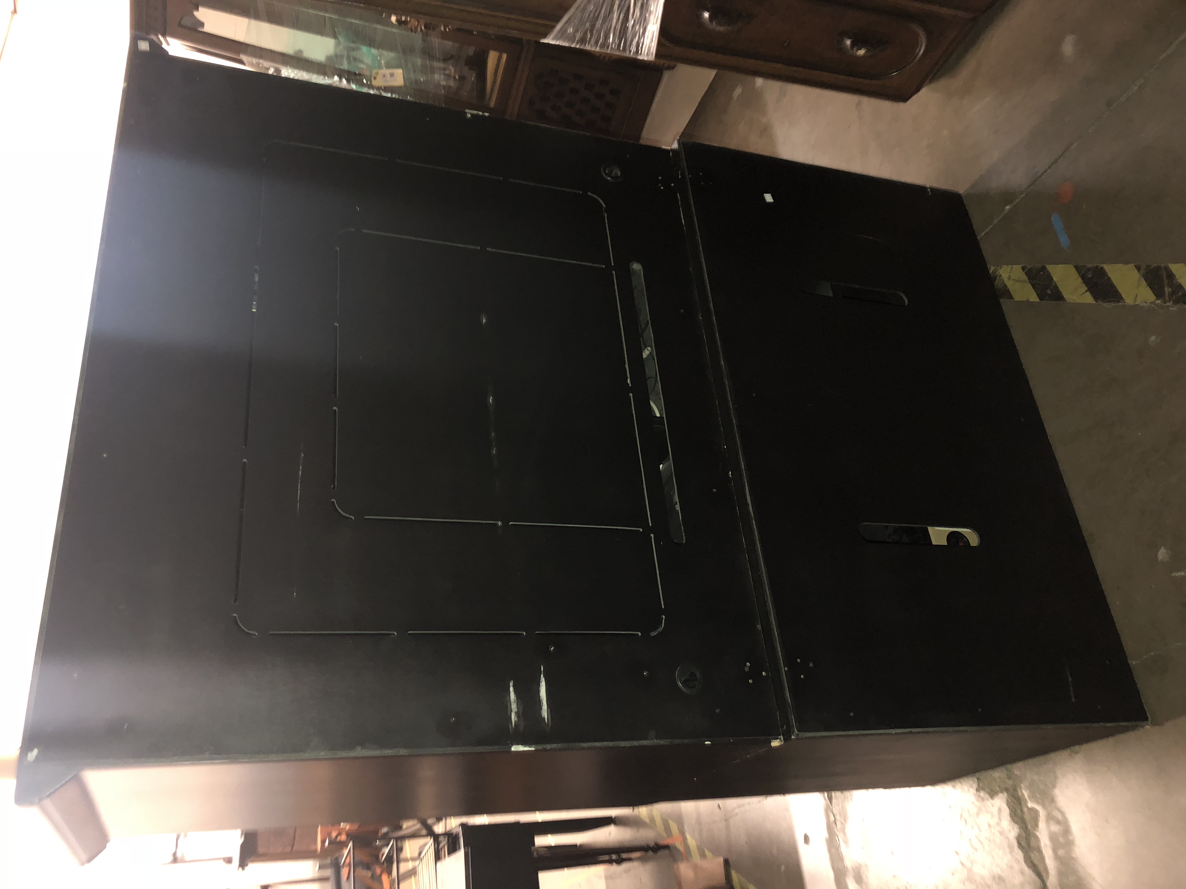 Espresso Colored Entertainment Cabinet