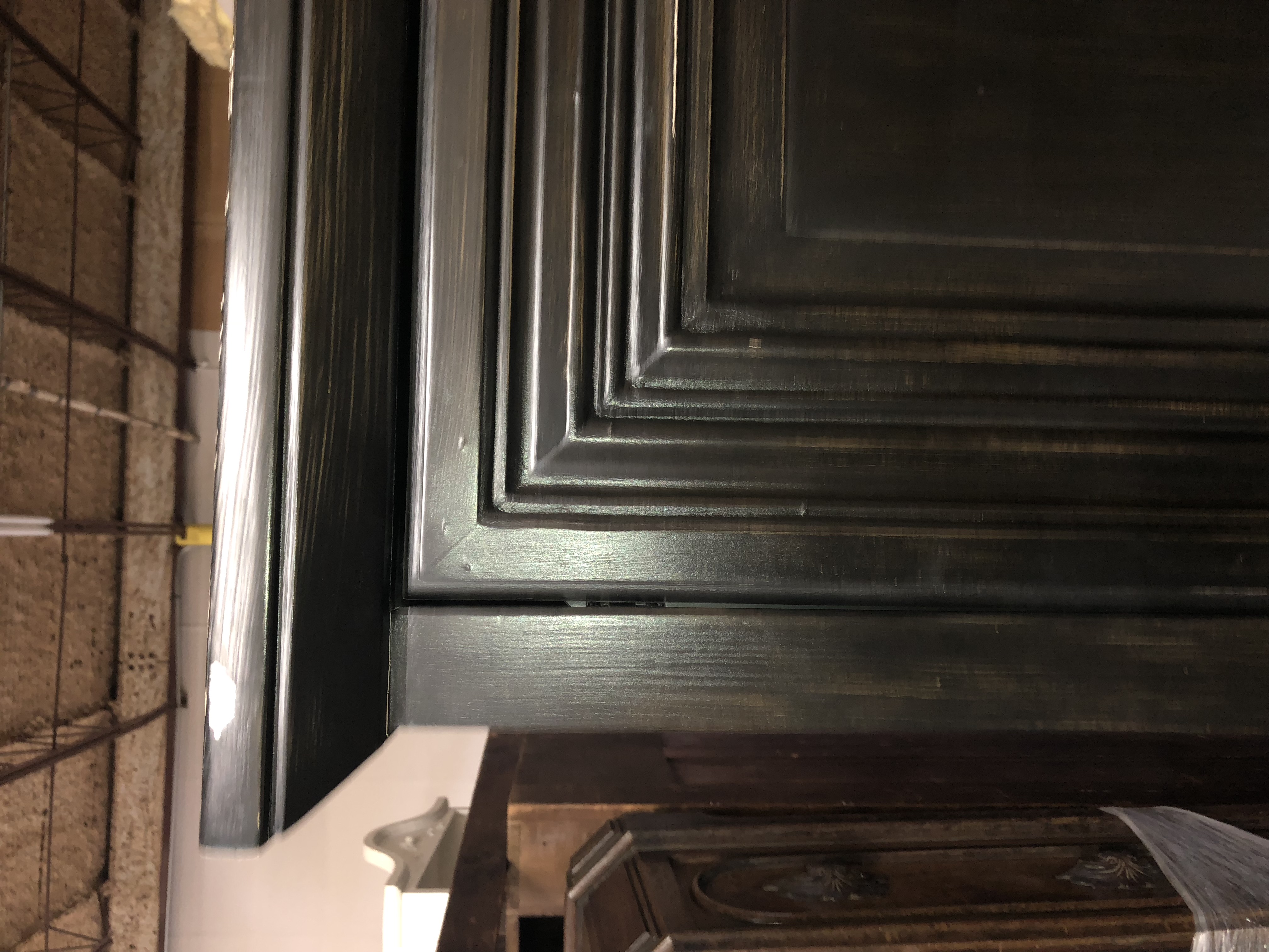 Espresso Colored Entertainment Cabinet