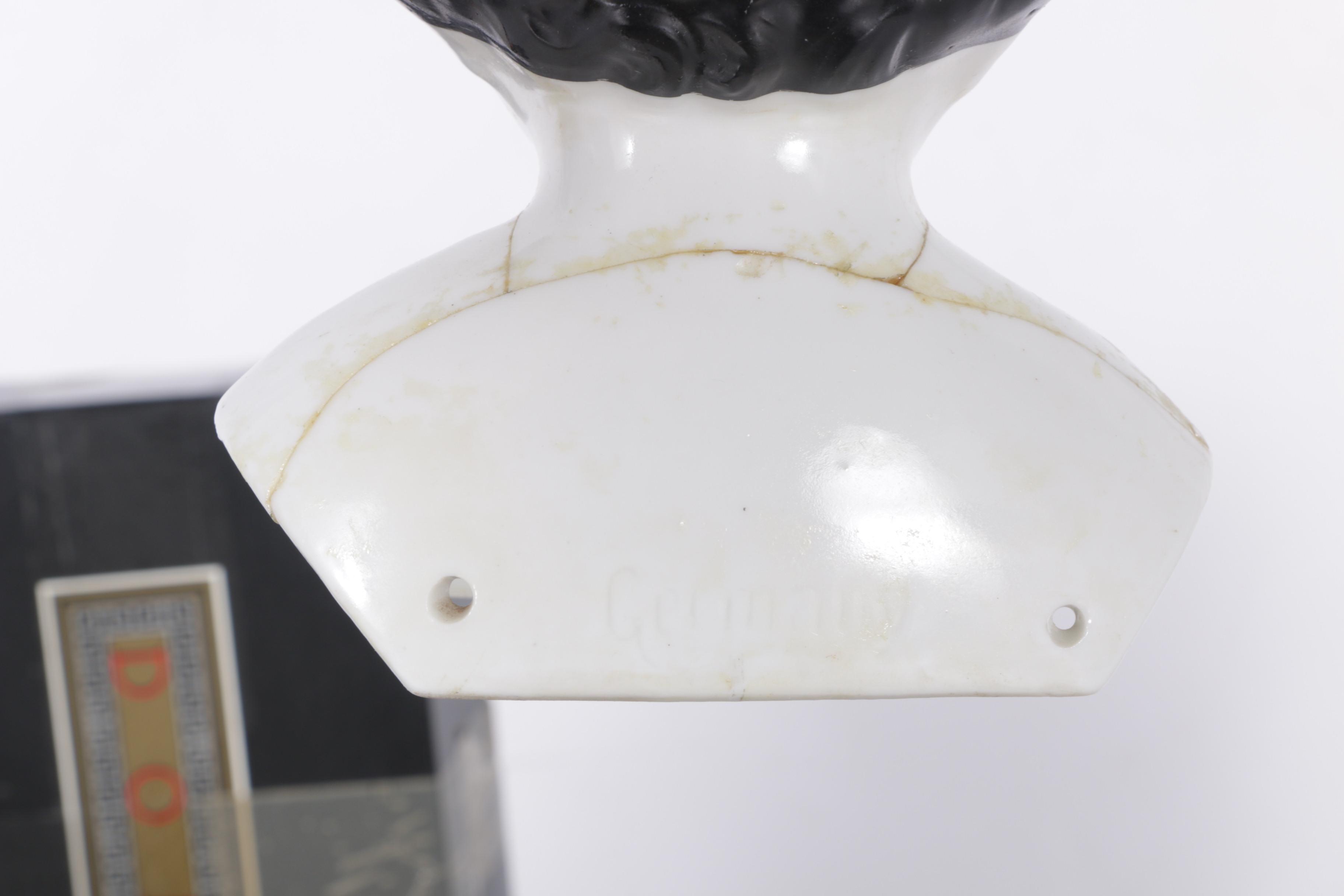 Antique German Bisque and Composition Doll with China Head Dolls and Accessories