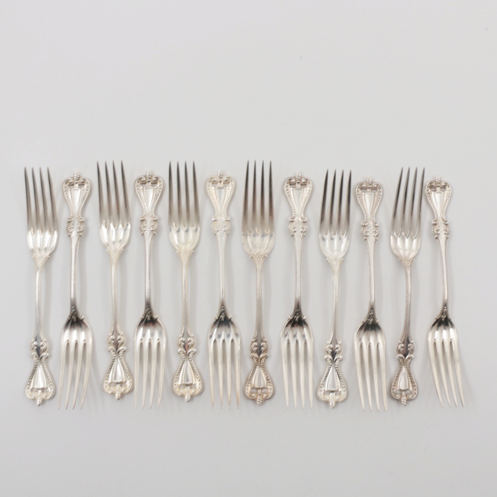Towle "Old Colonial" Sterling Silver Flatware, Service for Twelve