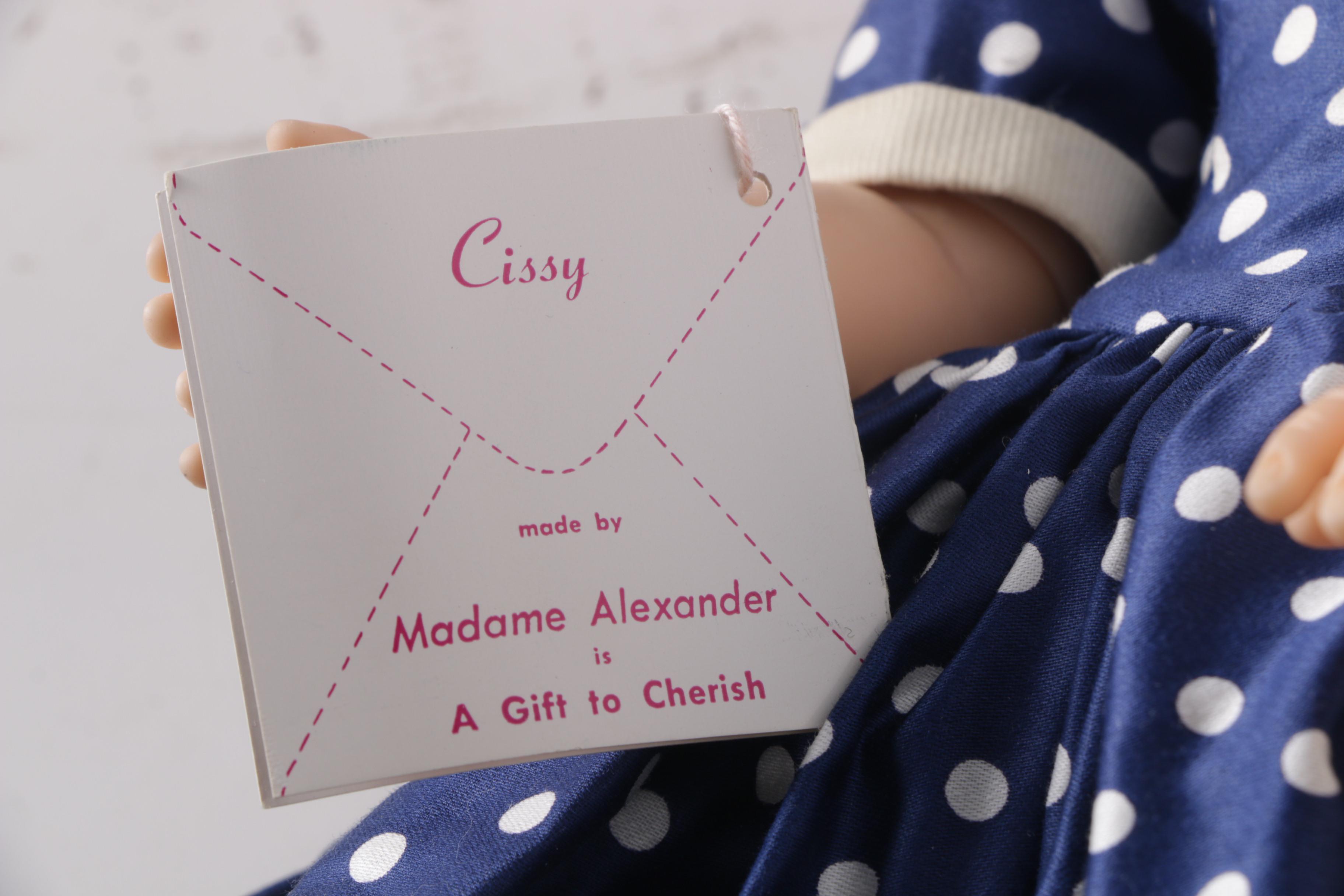 1950s Madame Alexander "Cissy" Doll with Vintage Dolls and Accessories