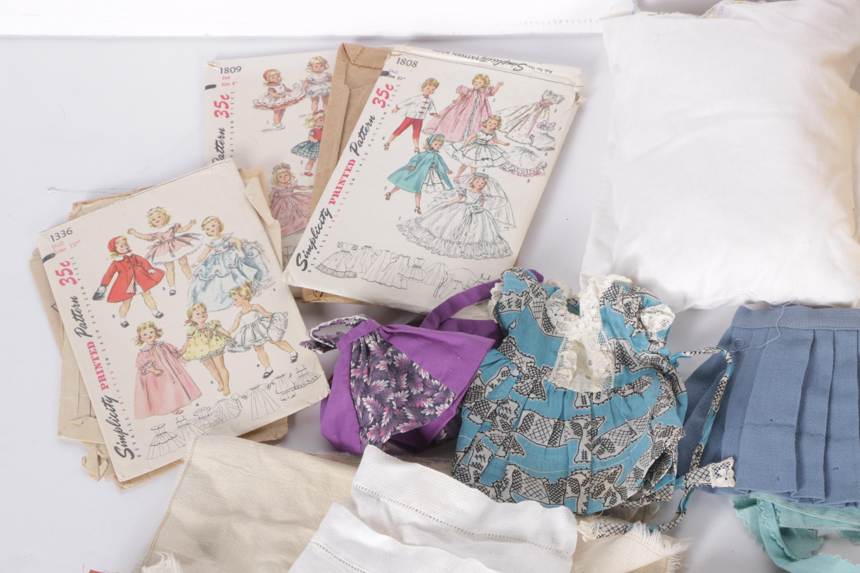 1950s Madame Alexander "Cissy" Doll with Vintage Dolls and Accessories