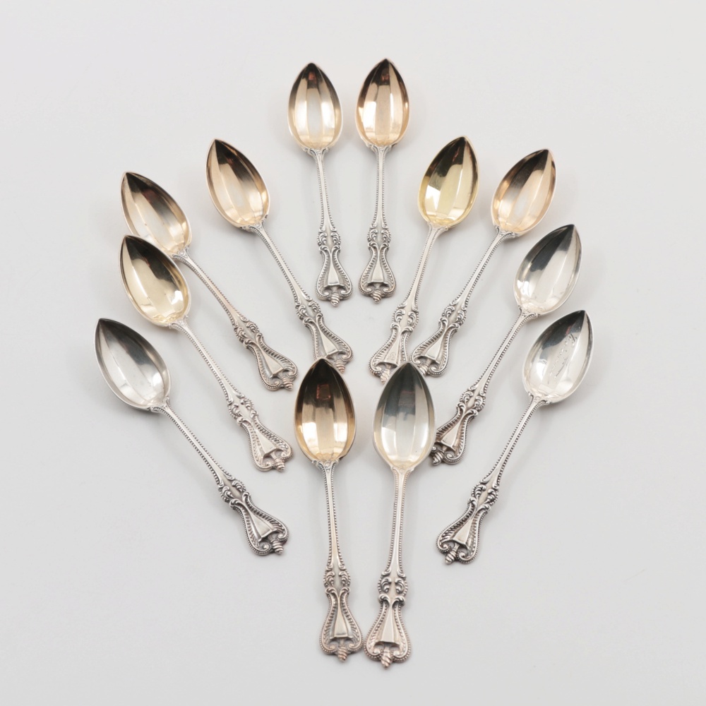 Towle Sterling Silver Service for Twelve in "Old Colonial" Pattern