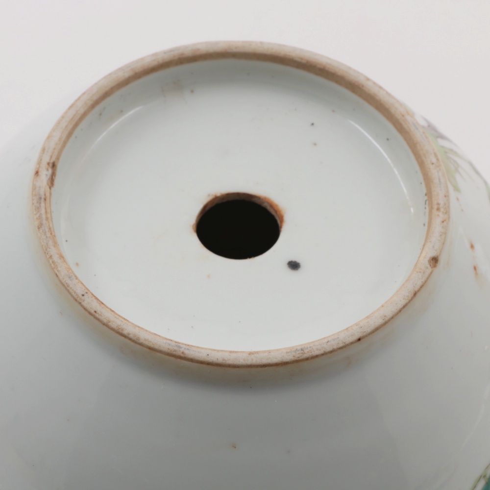 Chinese Qing Dynasty Famille Rose Porcelain Planter