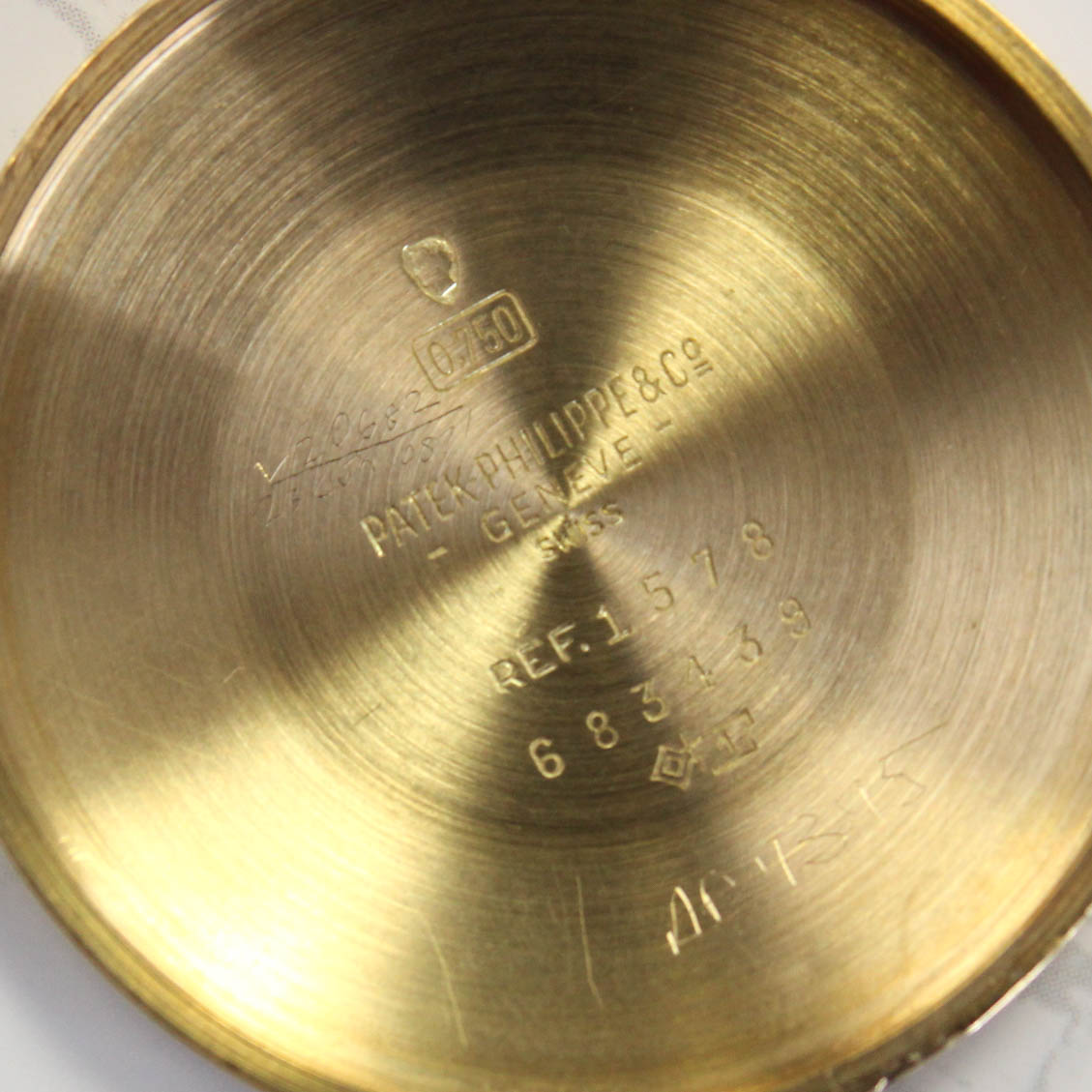 Vintage Patek Philippe 18K Yellow Gold Mechanical Watch