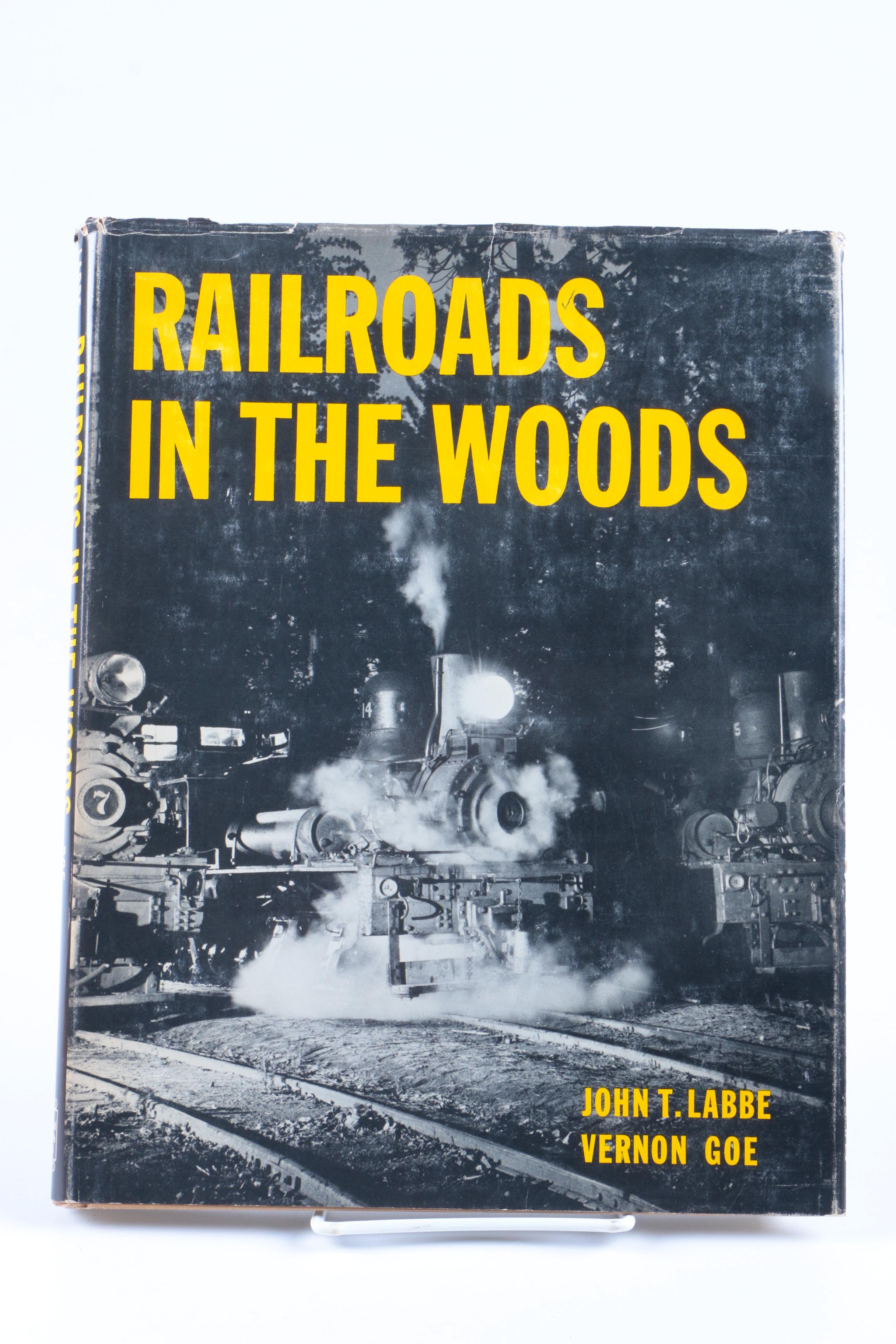 Assorted Hardcover Books on Trains including "Train Wrecks"