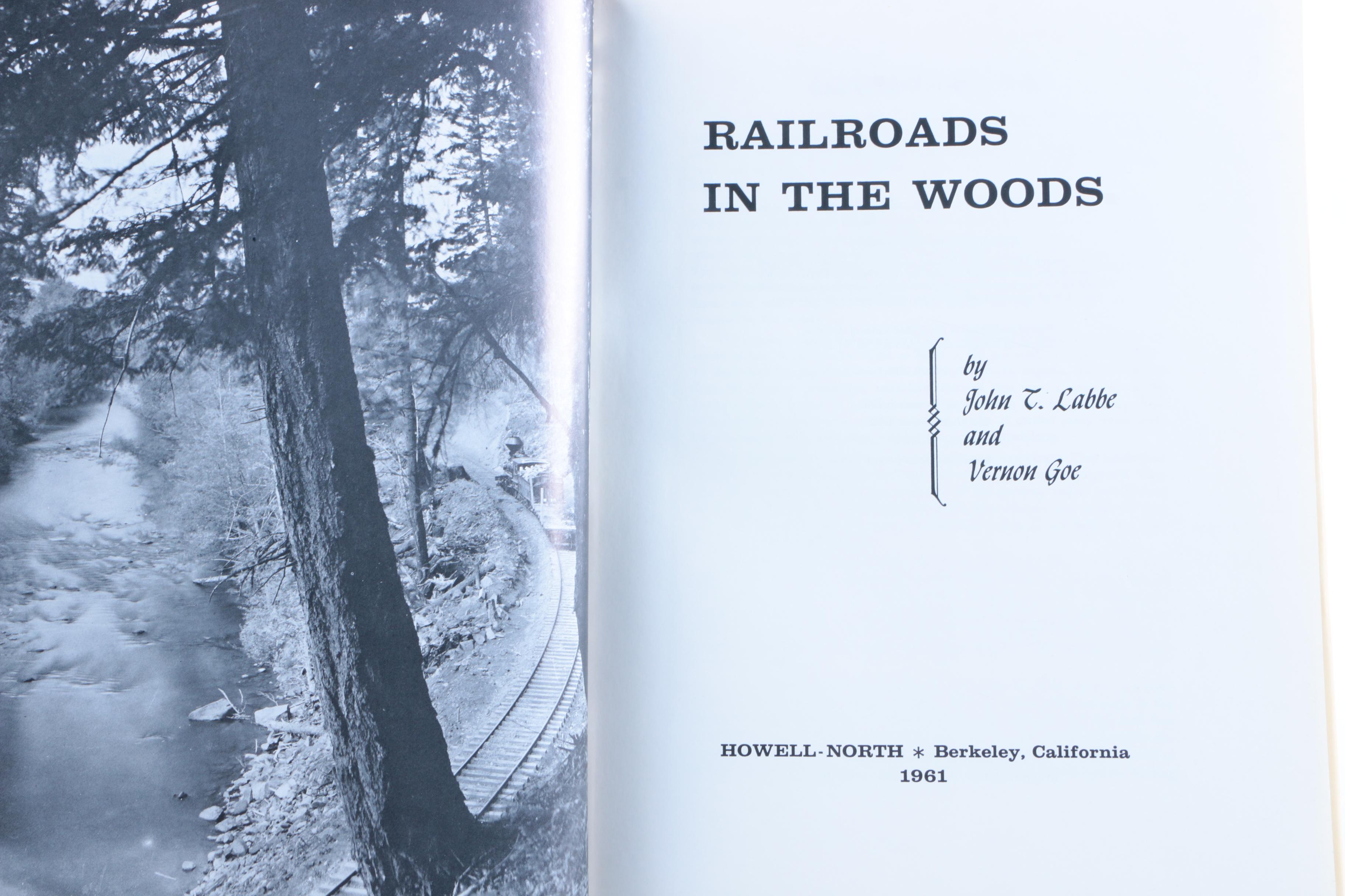 Assorted Hardcover Books on Trains including "Train Wrecks"