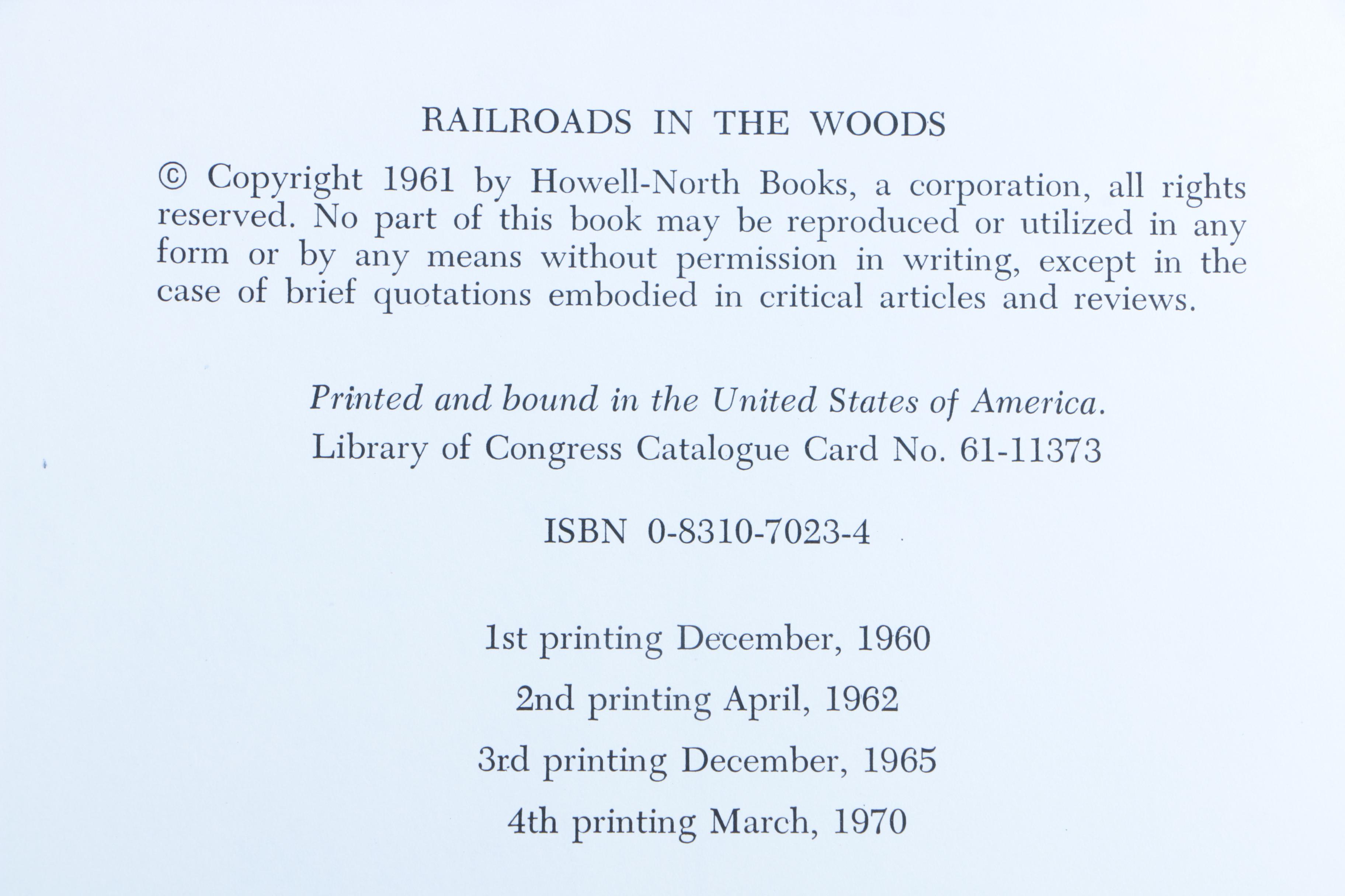 Assorted Hardcover Books on Trains including "Train Wrecks"