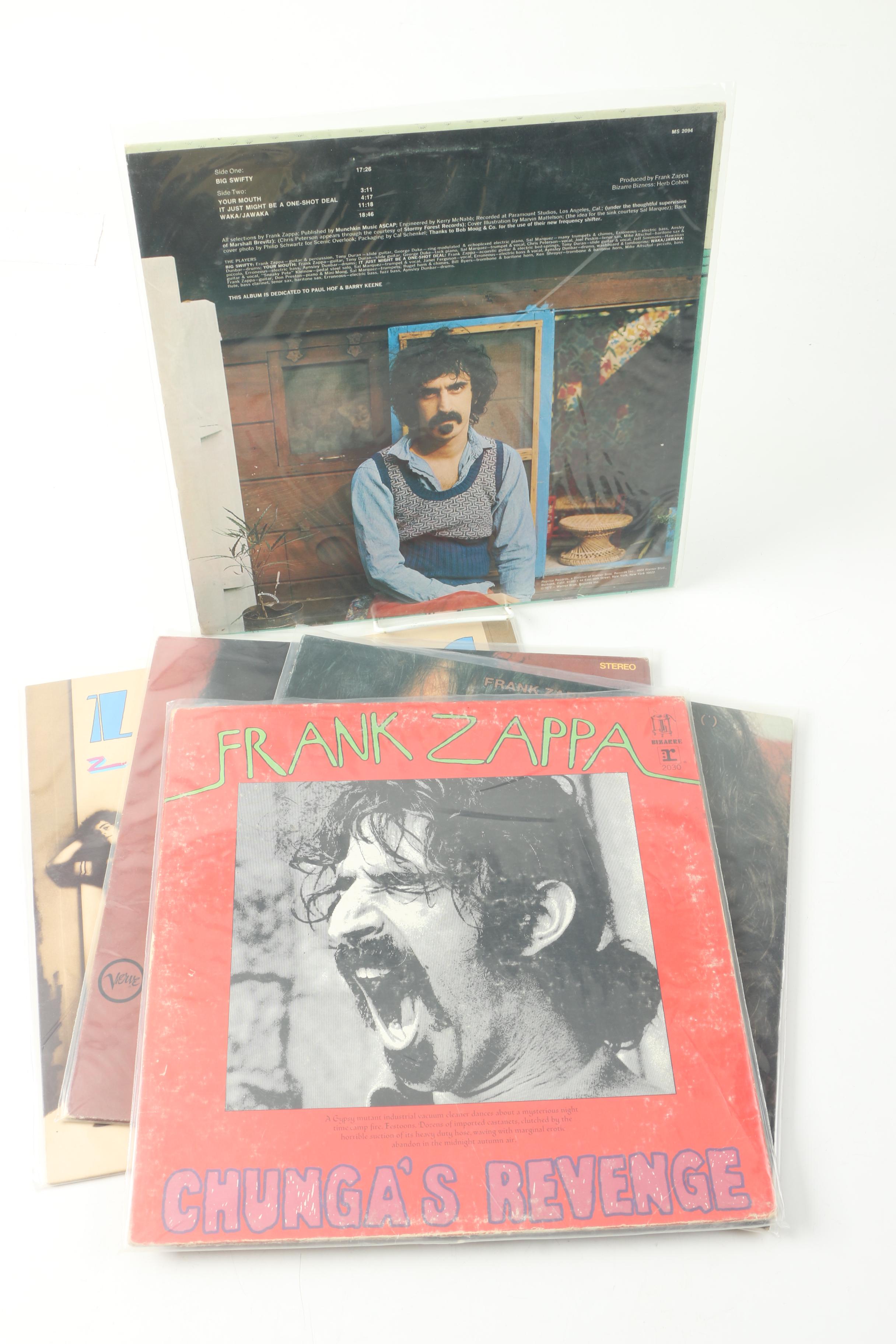 Frank Zappa Records Including "Apostrophe (')" and "Lumpy Gravy" UK Pressing