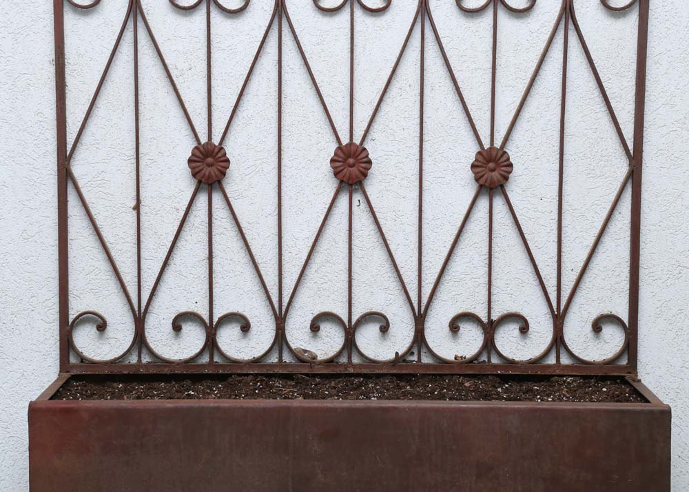 Wrought Iron Wall Planter