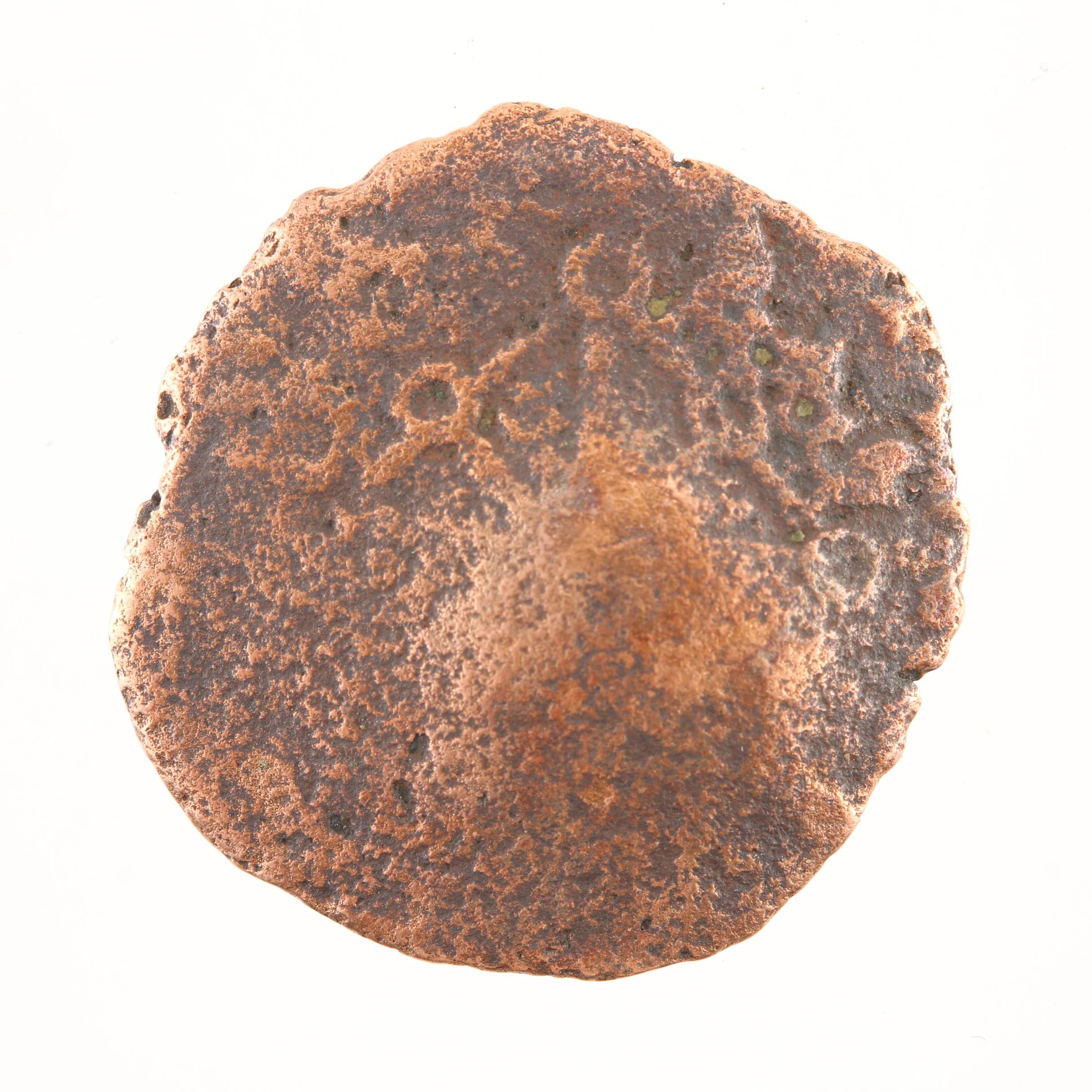 Eleven Spanish Treasure New World Era Bronze Coins