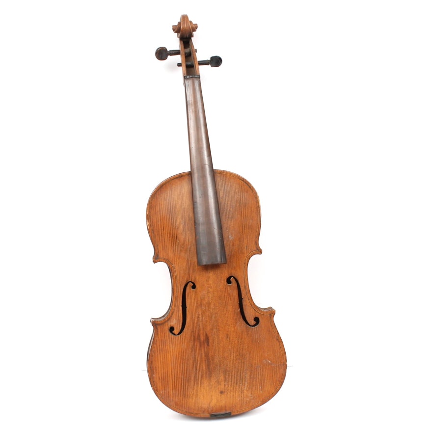 Antique Stradivarius Style 4/4 Violin