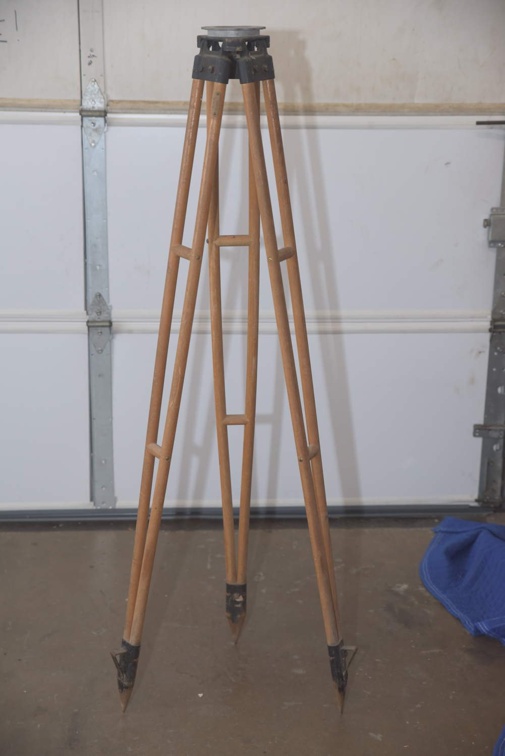 Vintage W. & L.E. Gurley Surveyor's Transit with Case and Tripod