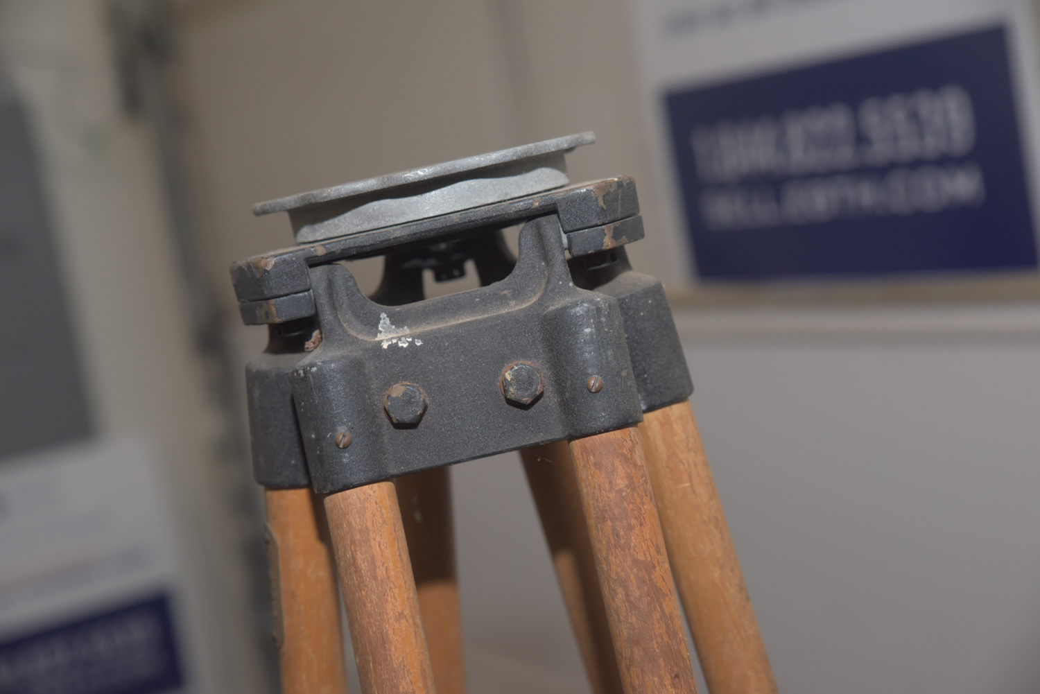 Vintage W. & L.E. Gurley Surveyor's Transit with Case and Tripod