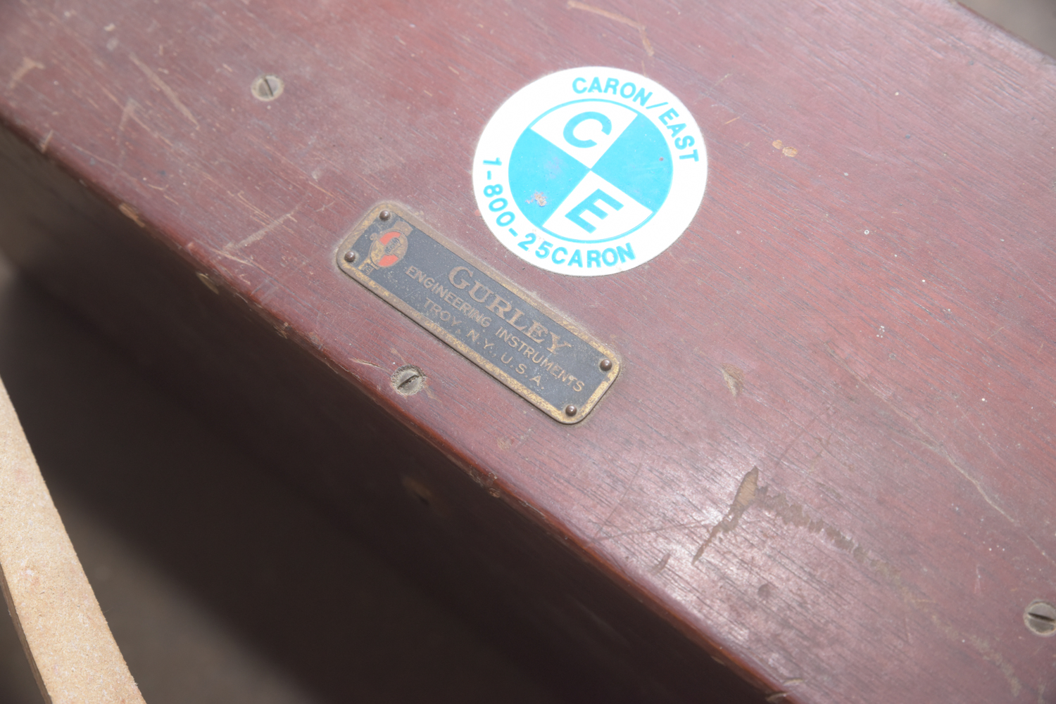 Vintage W. & L.E. Gurley Surveyor's Transit with Case and Tripod