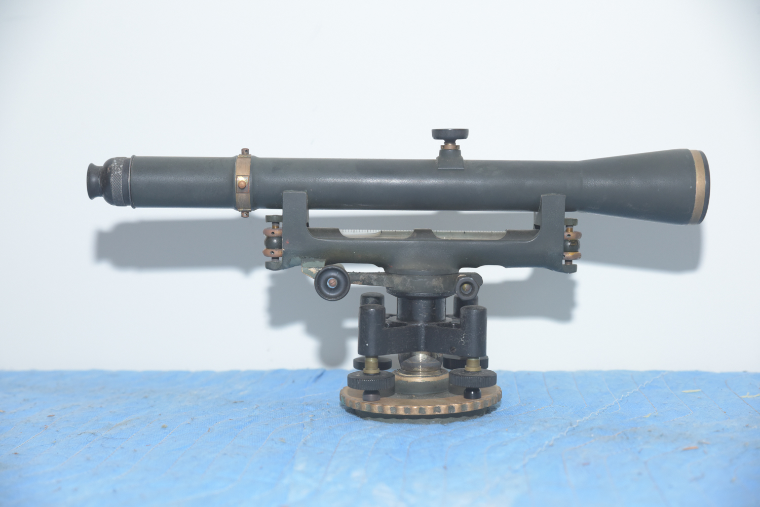 Vintage W. & L.E. Gurley Surveyor's Transit with Case and Tripod